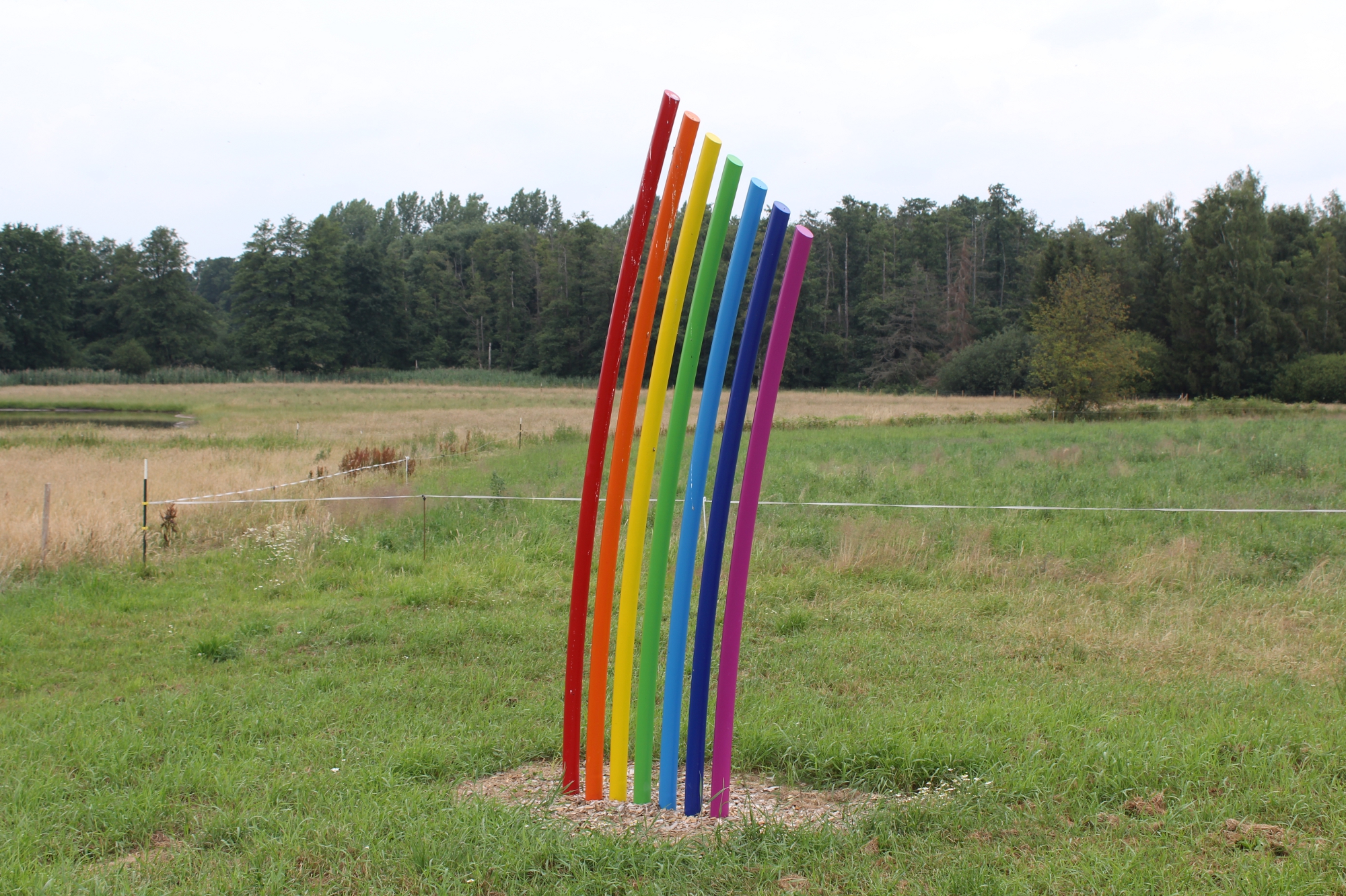 Skulptur "Am Ende des Regenbogens"