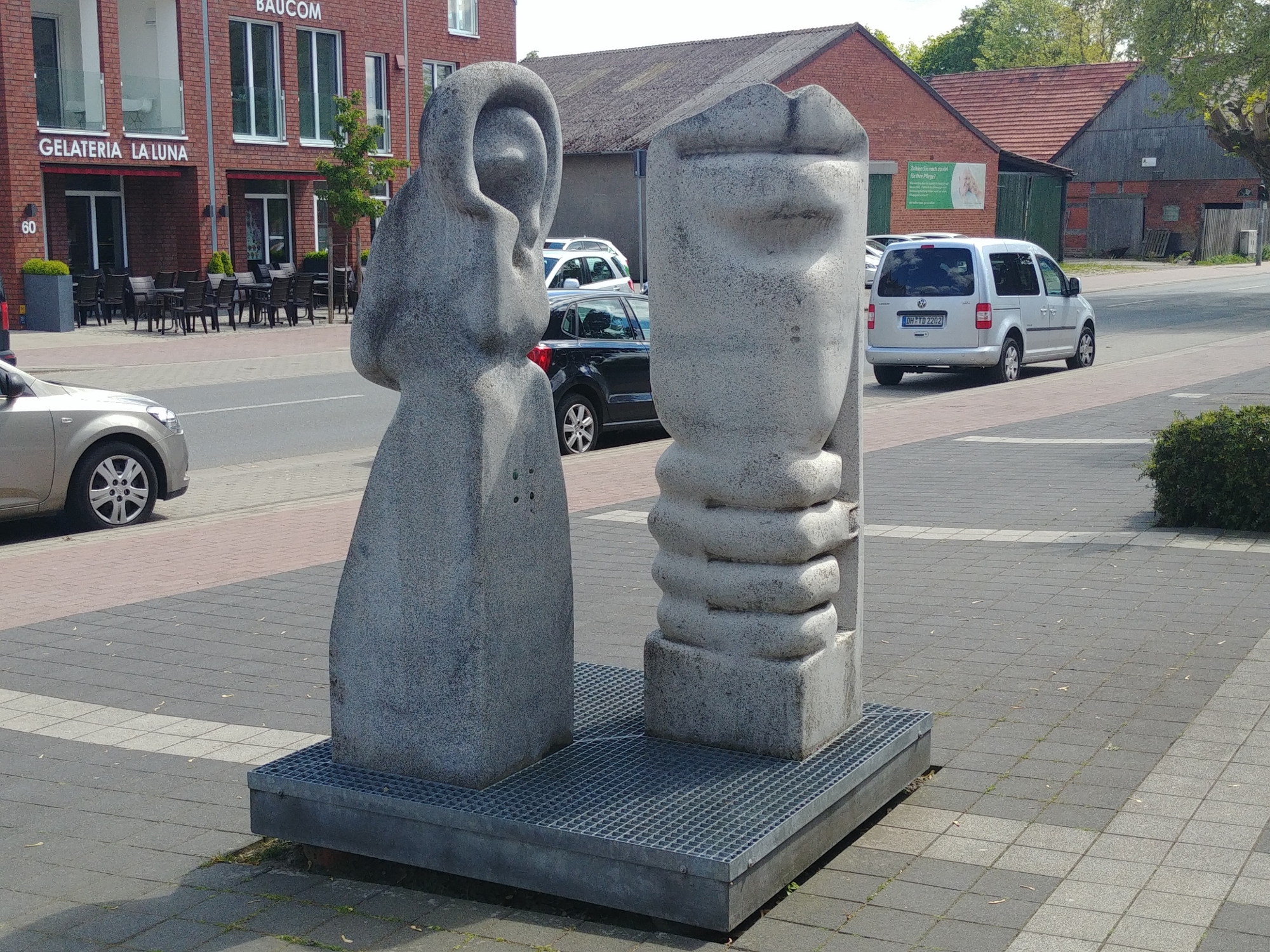 Skulptur "Die fünf Sinne"