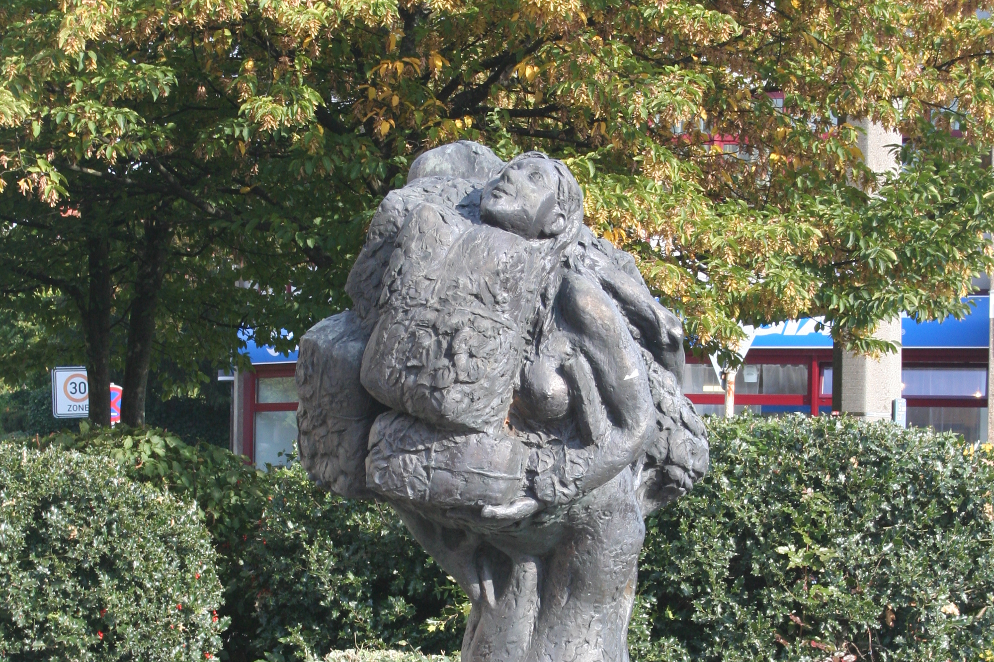 Skulptur "Die Trennung"