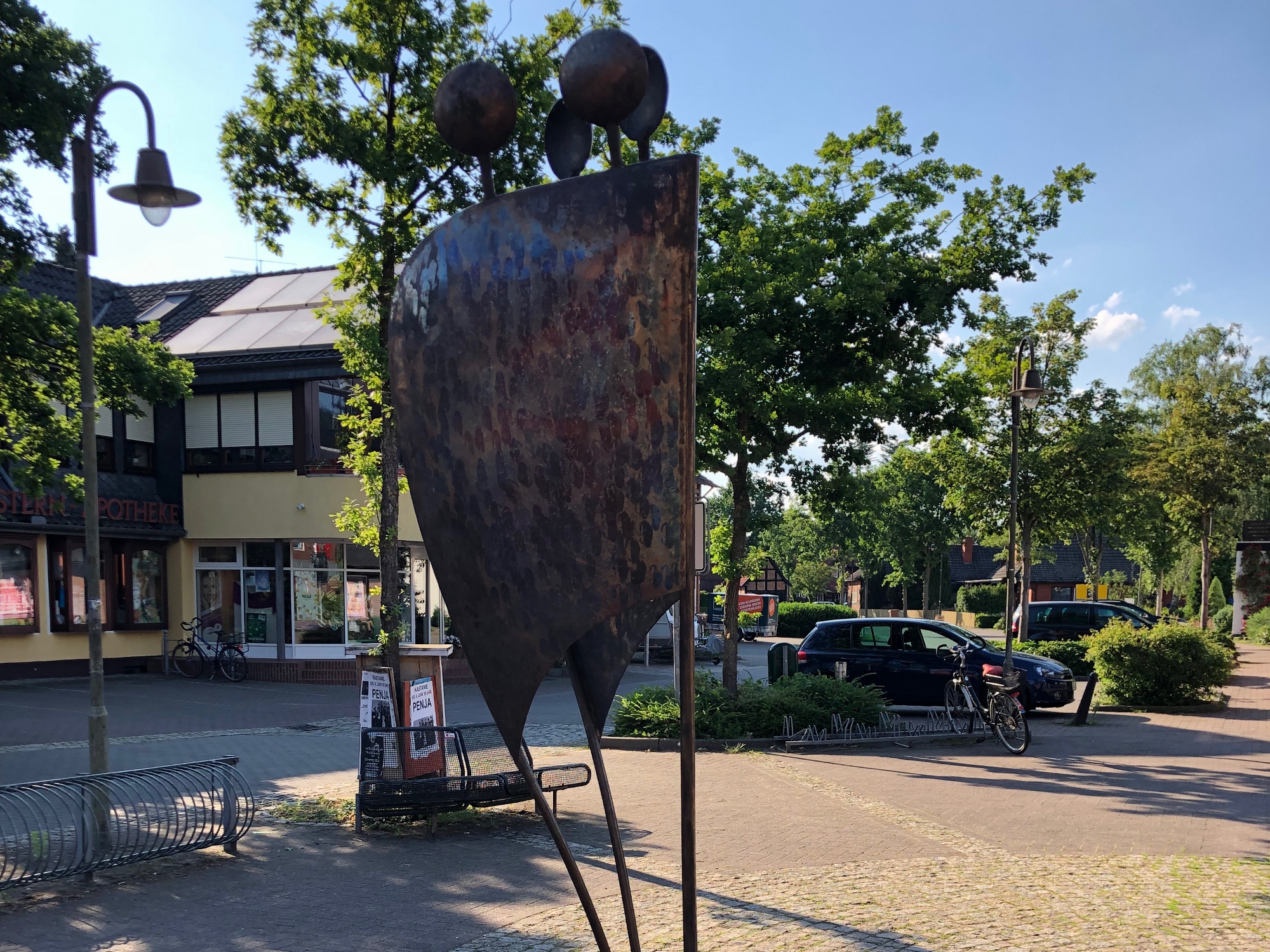 Skulptur "Entfaltung"