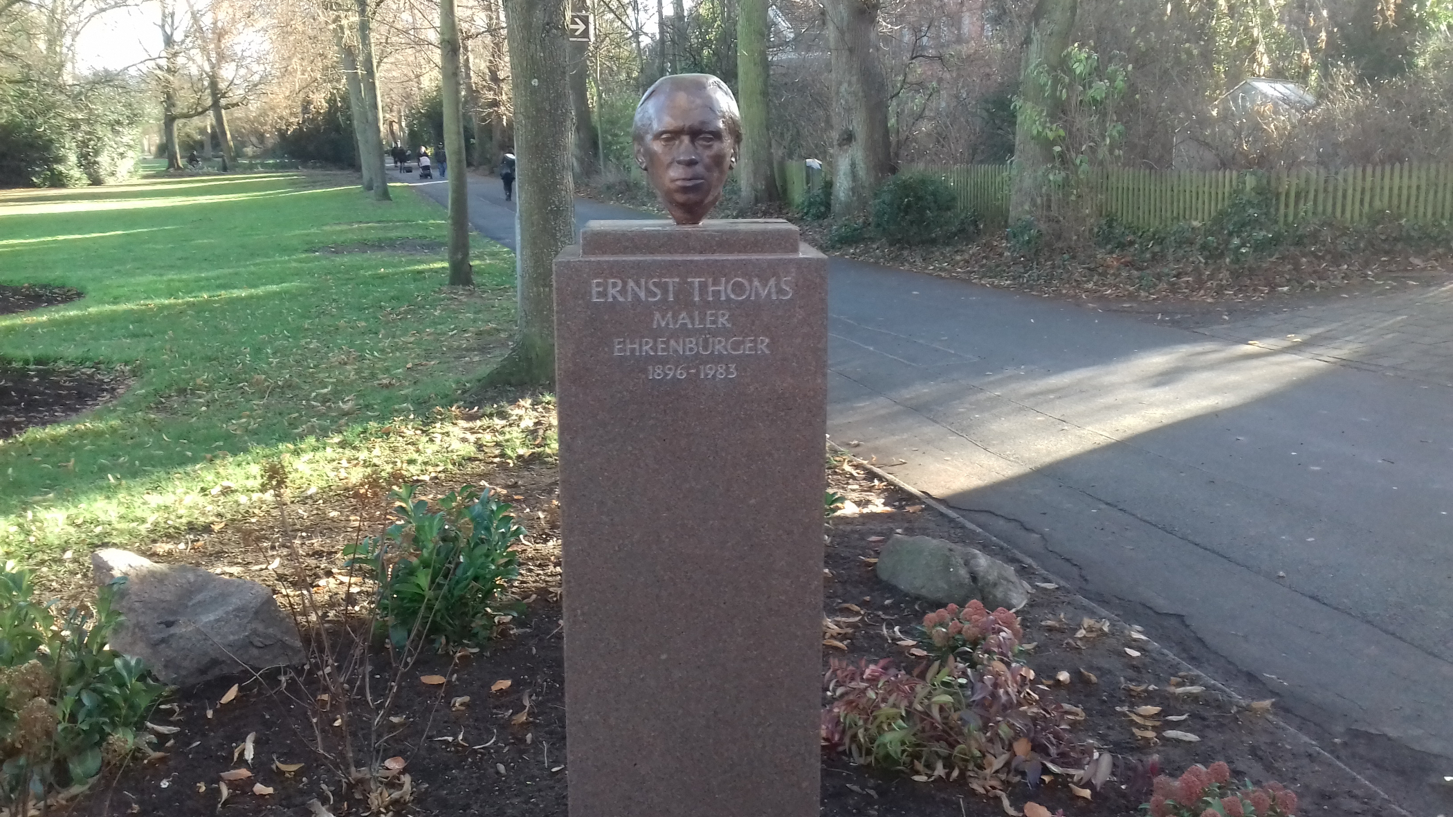Büste "Ernst Thoms"