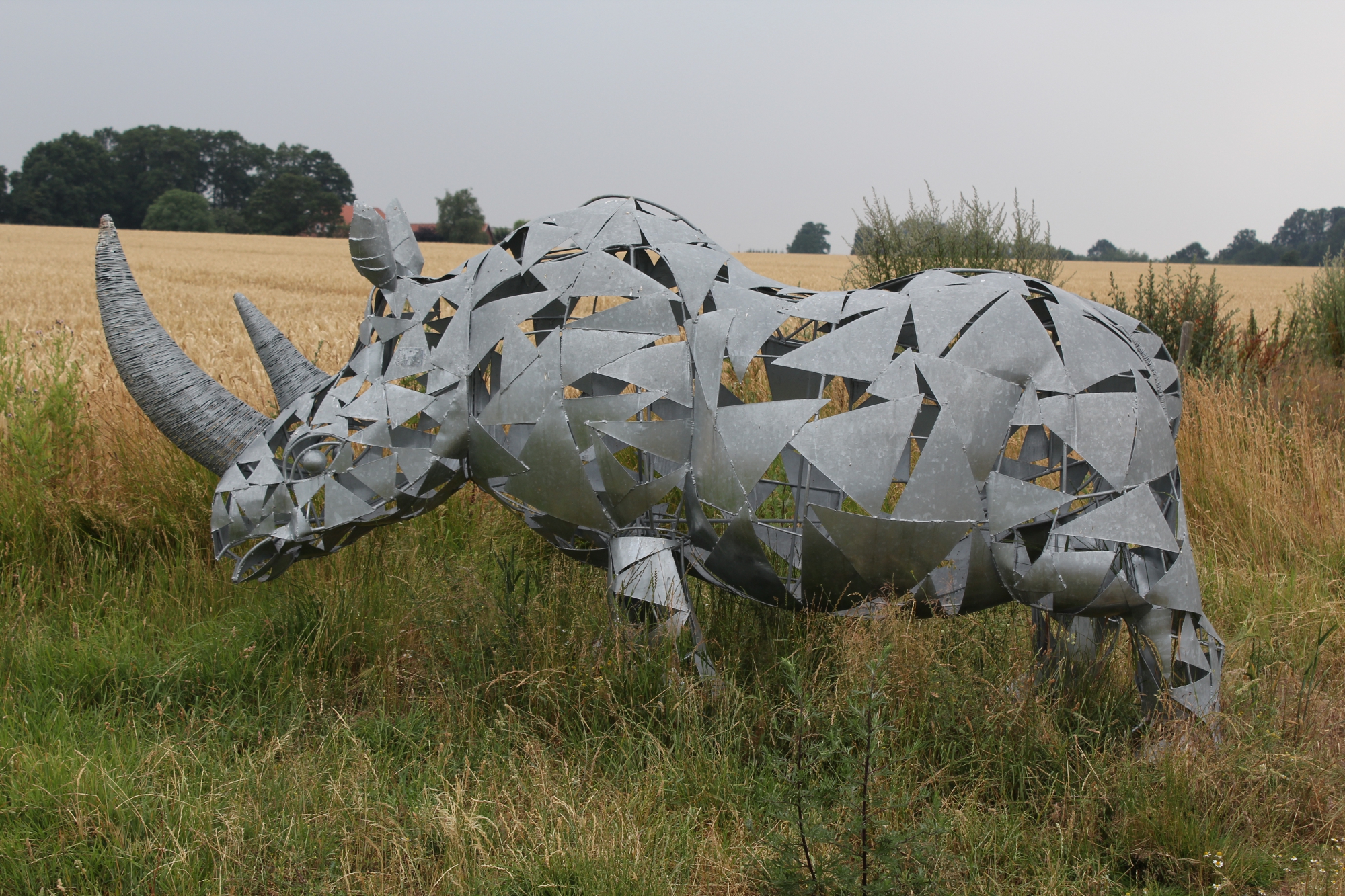 Skulptur "Nashorn"