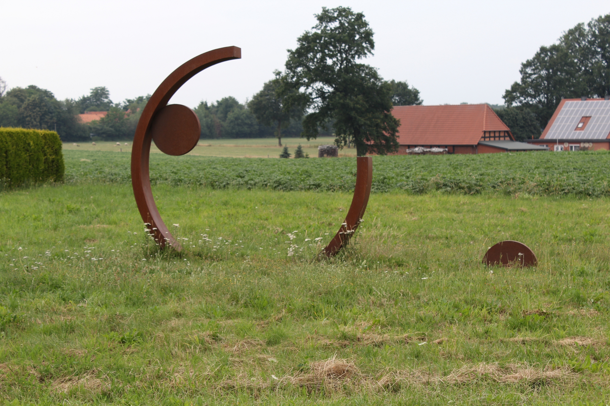Skulptur "Rotationsbewegung"