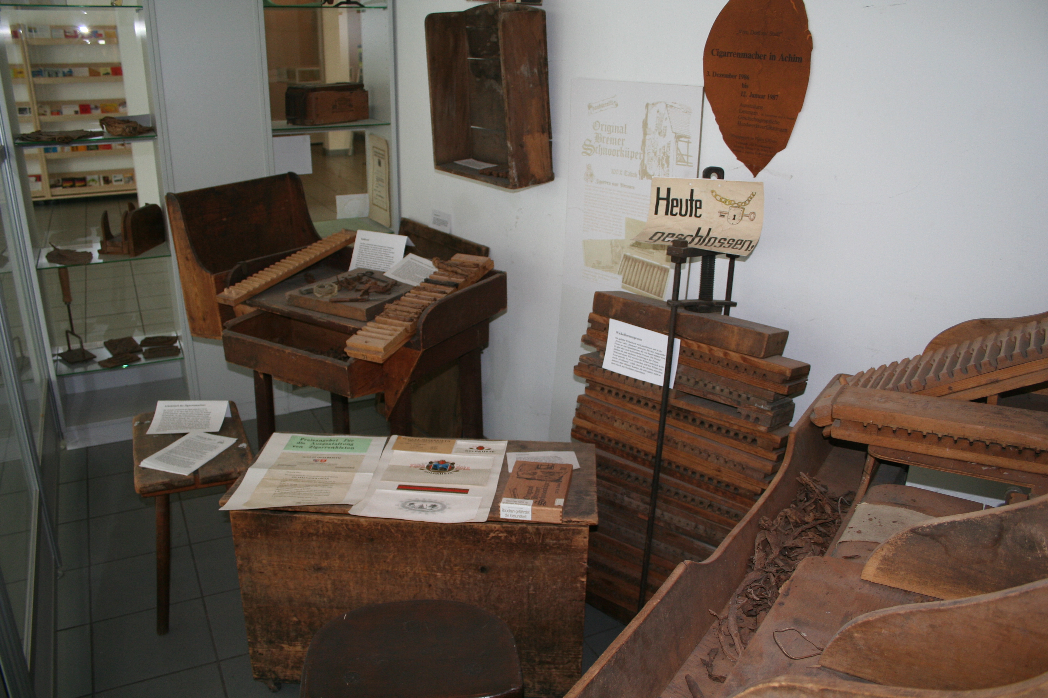 Zigarrenmacherstube im Rathaus