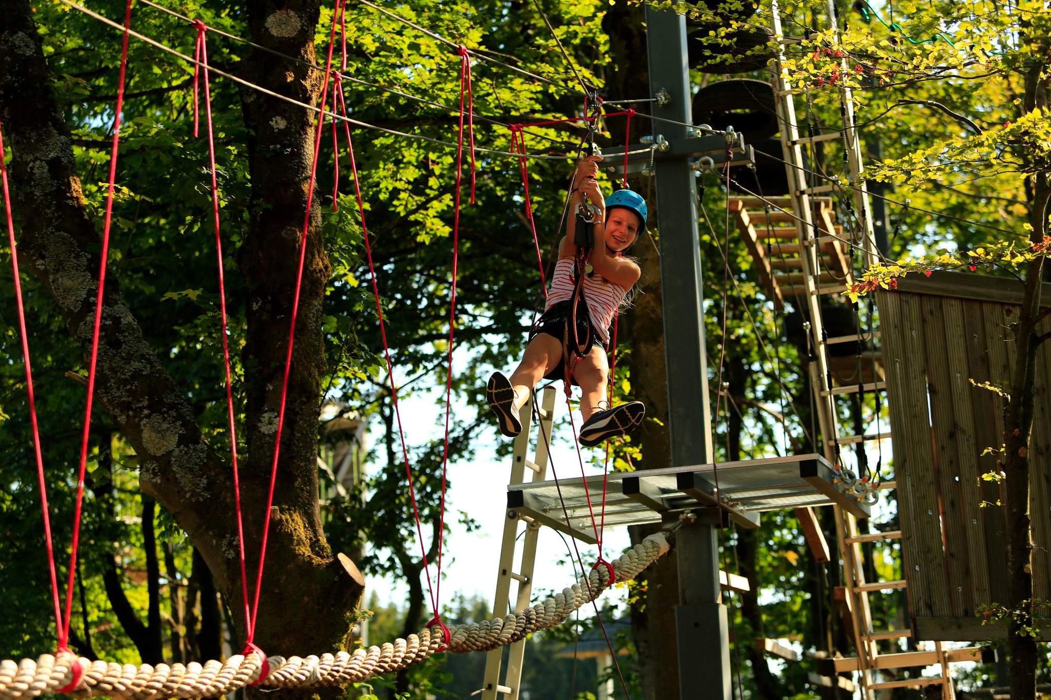 Jangstel Jungle - Hochseilgarten