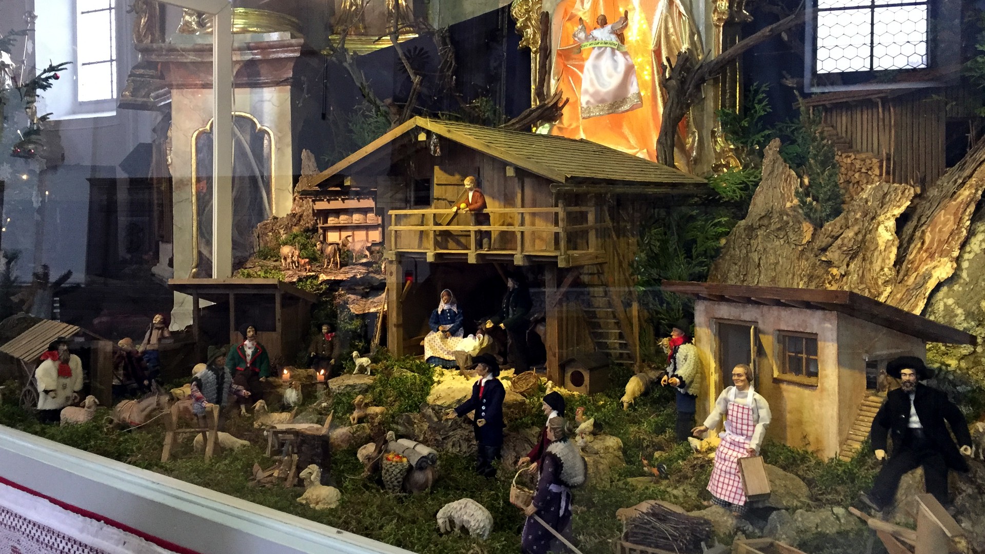 Bad Kötztinger Krippenweg durch die Innenstadt