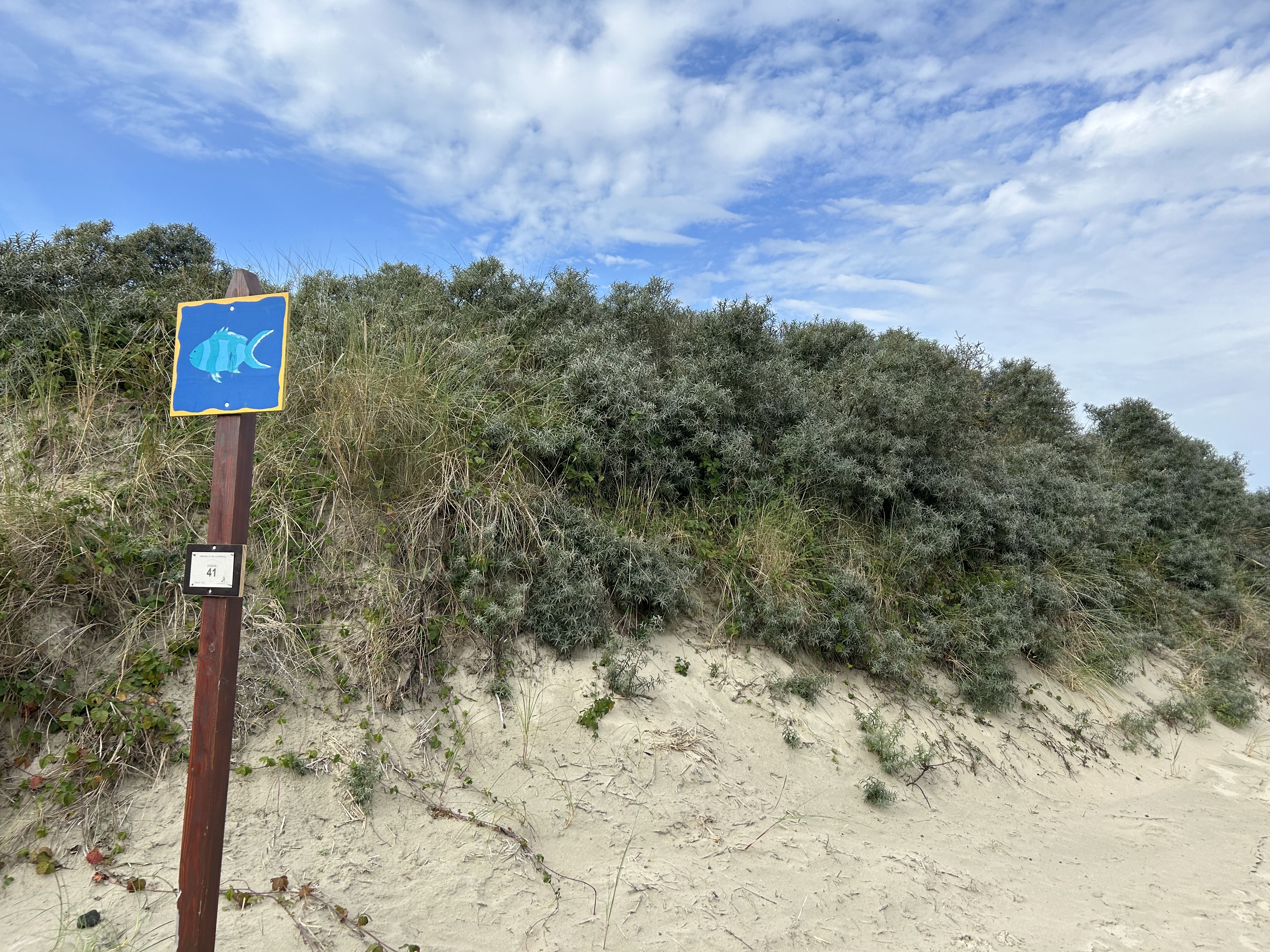 Strandaufgang Tennisplätze