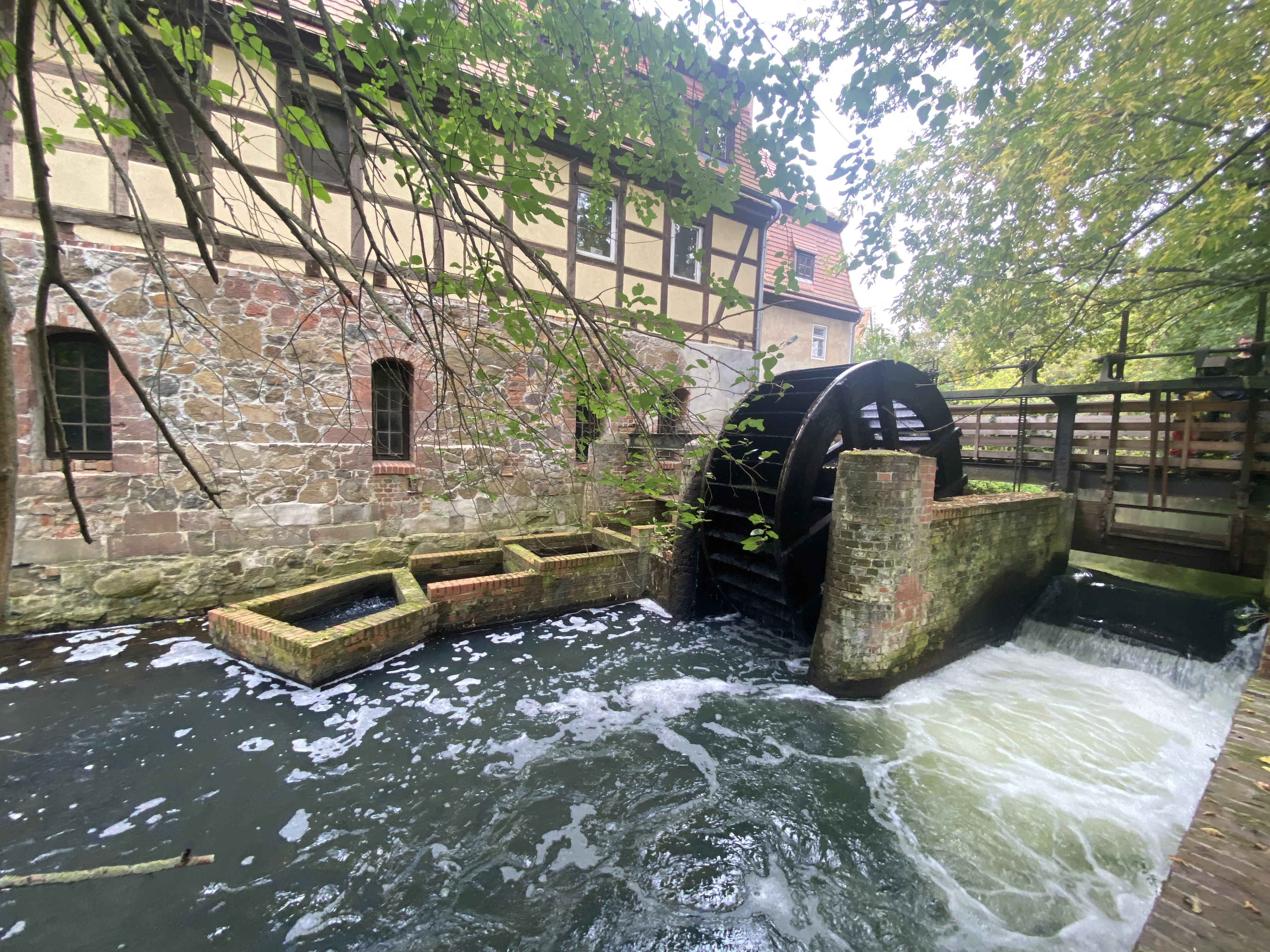 水車小屋 Dölitz Mühlpleiße ♥ ライプツィヒ地方