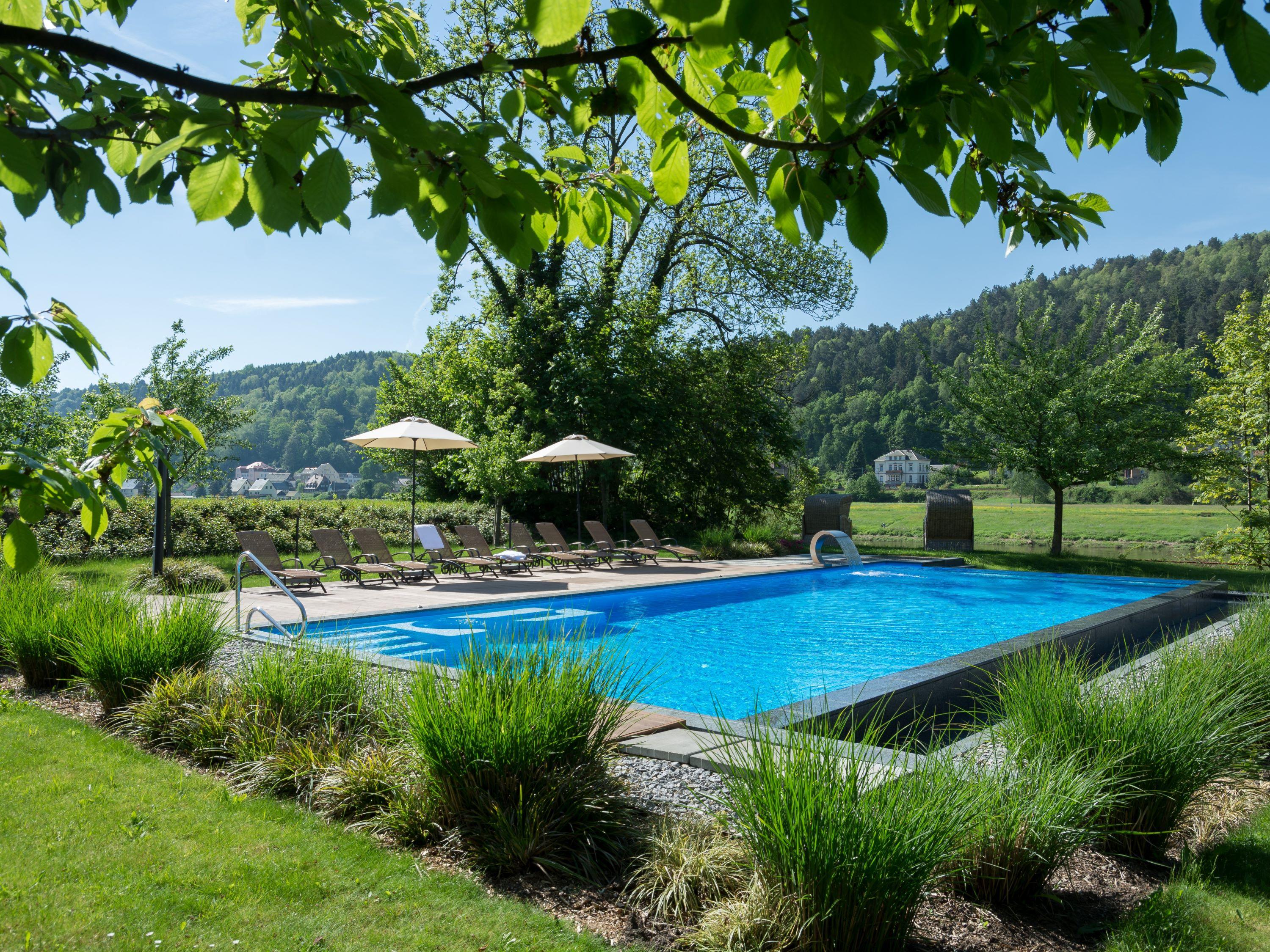 Parkhotel Bad Schandau - Außenpool