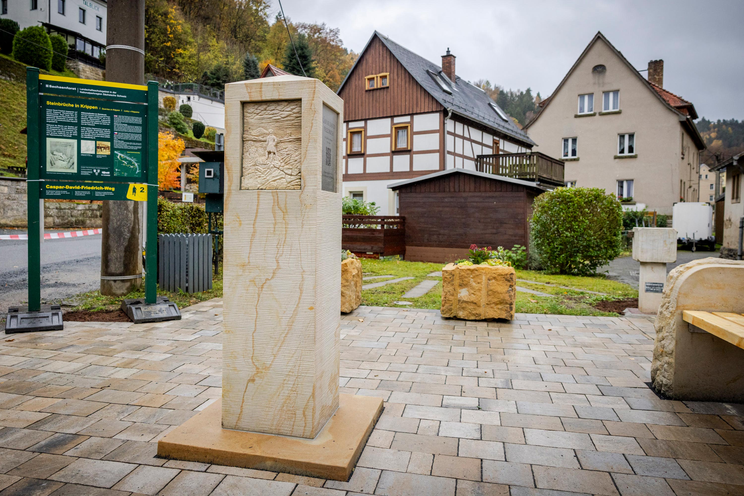 Caspar-David-Friedrich-Stele