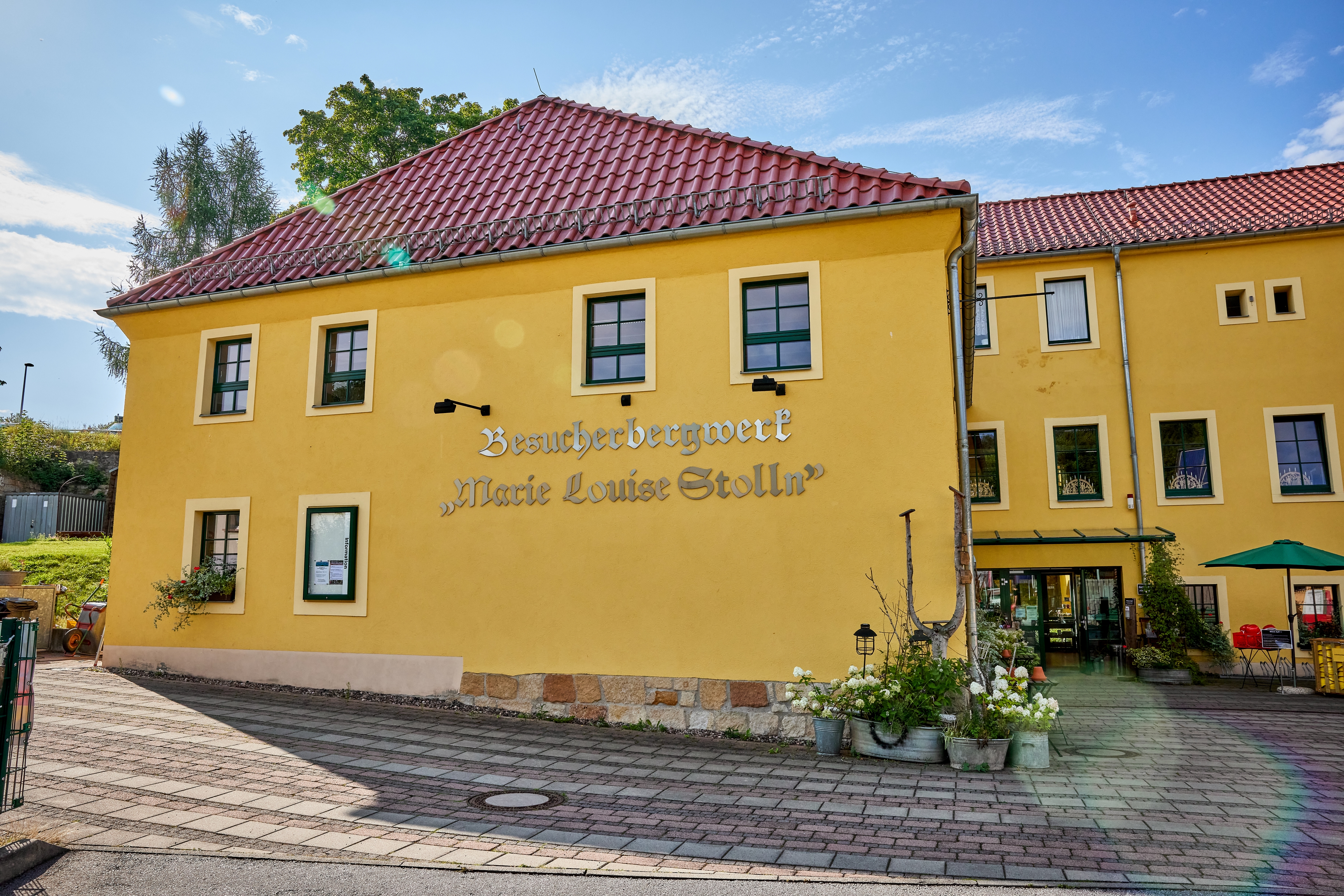 Touristinformation Bad Gottleuba-Berggießhübel am Besucherbergwerk – Motiv
