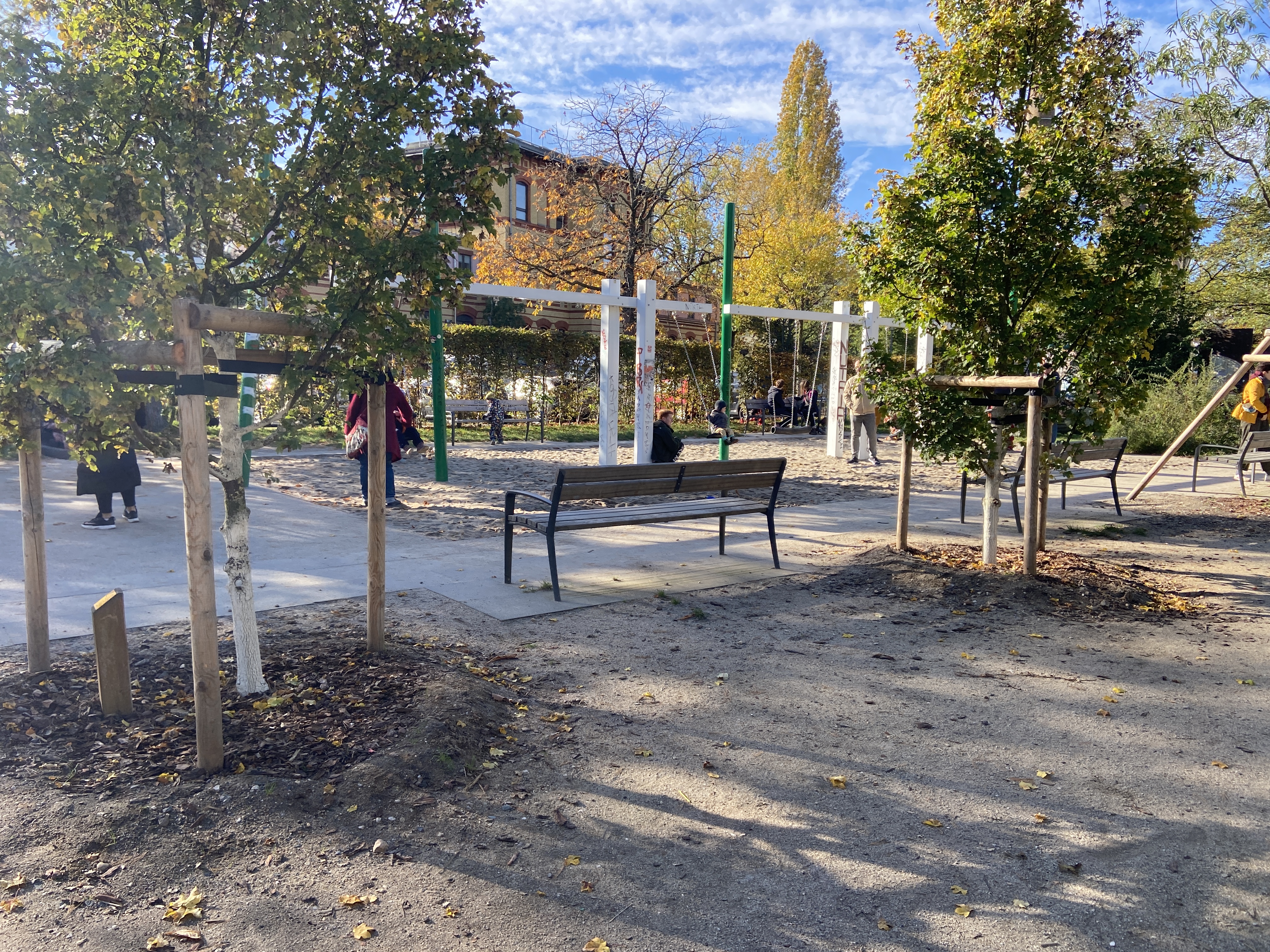 Spielplatz Lene-Voigt-Park – Motiv
