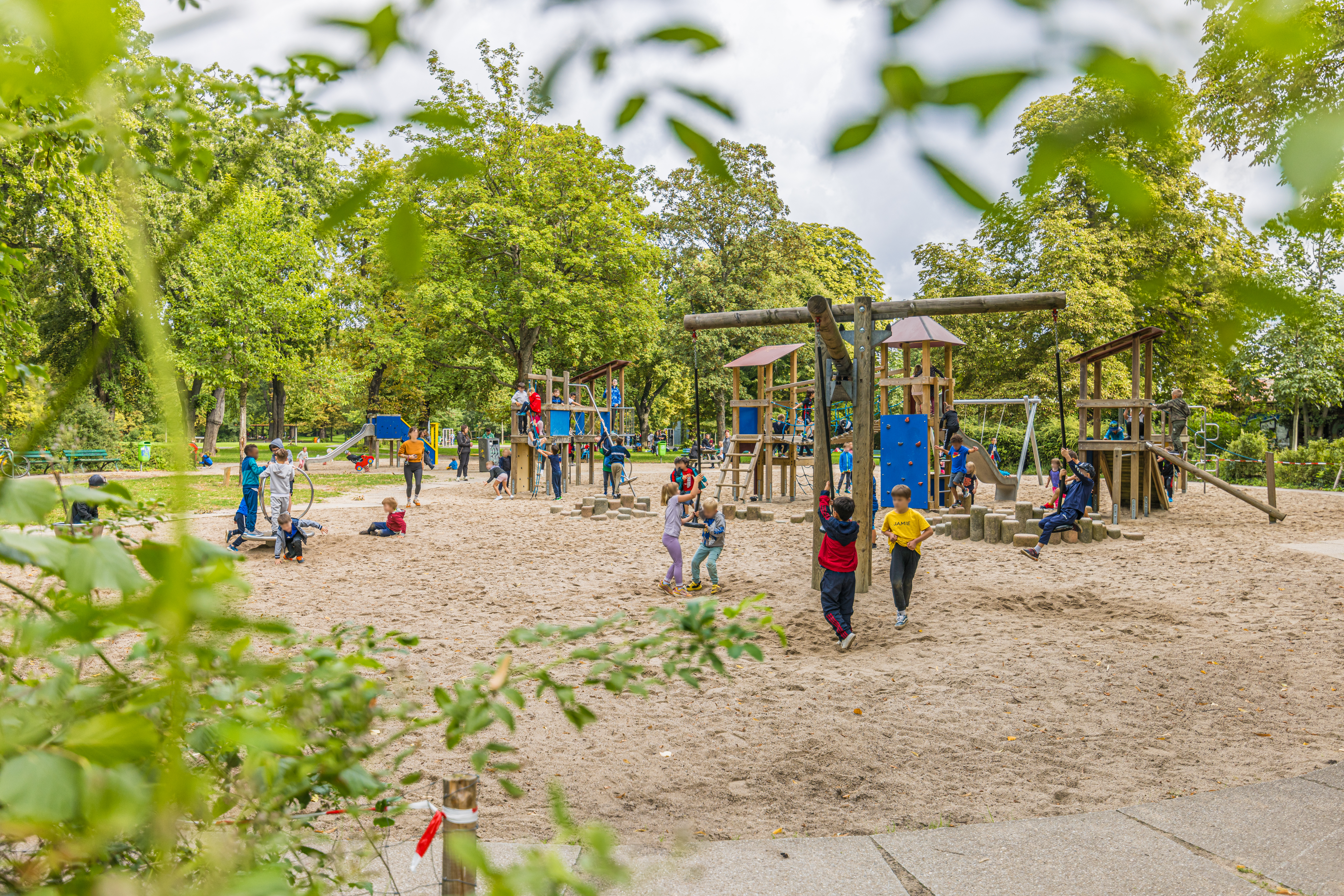 Spielplatz „Kletterplatz im Friedenspark“ – Motiv