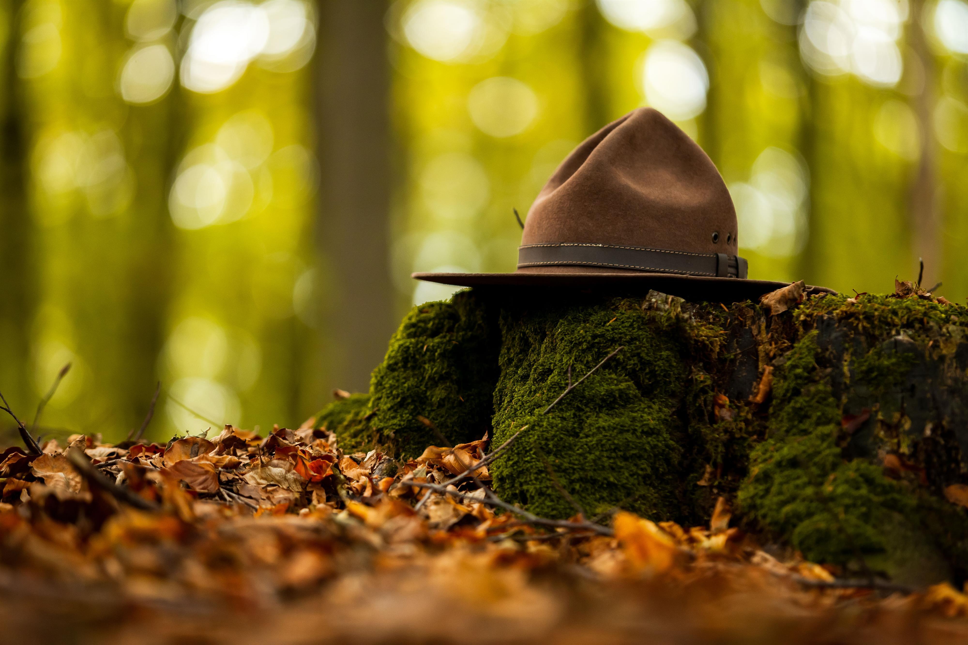 Rangerhut, typisch für Nationalpark Eifel Ranger