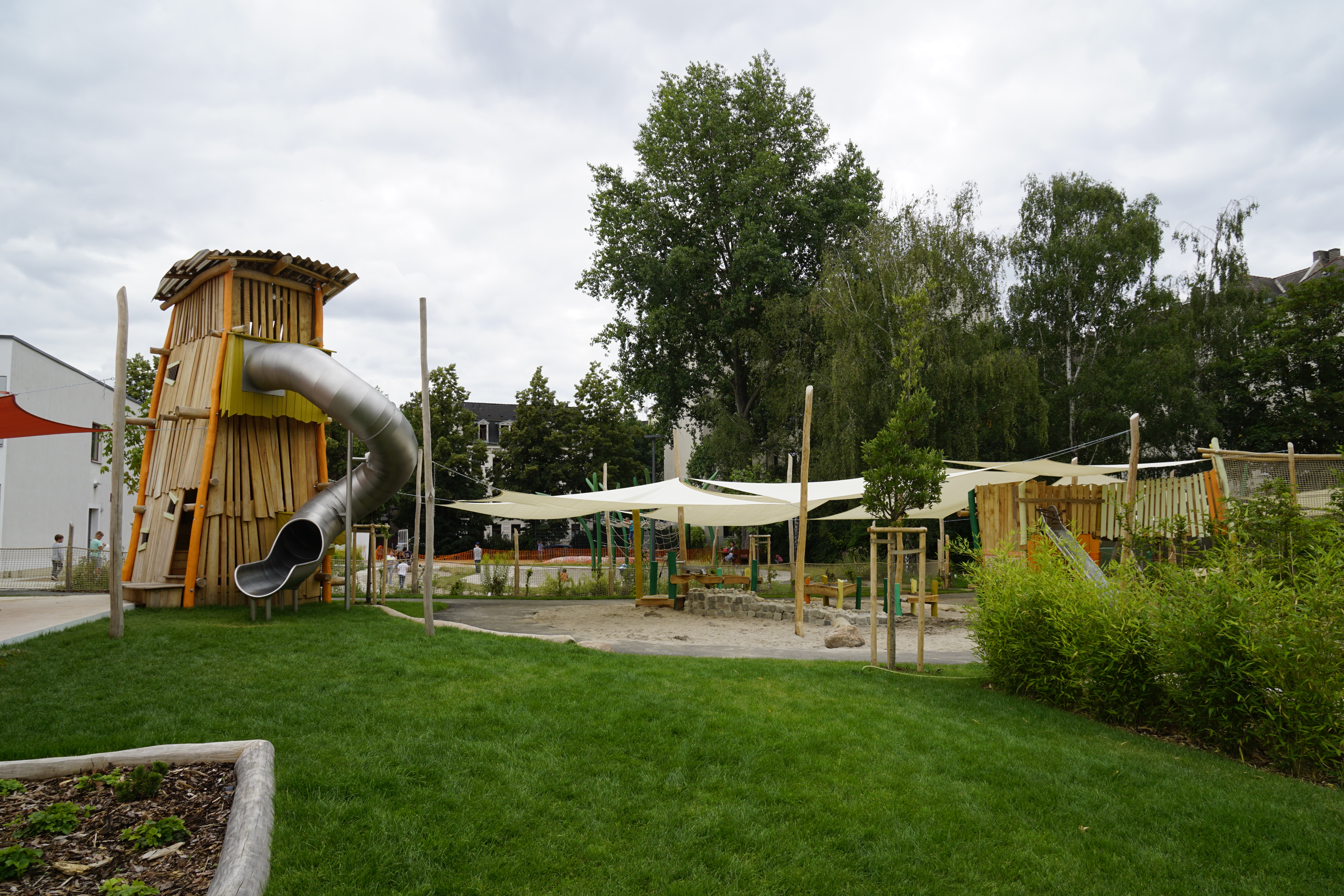 Spielplatz AbenteuerDorf – Kids Campus – Motiv