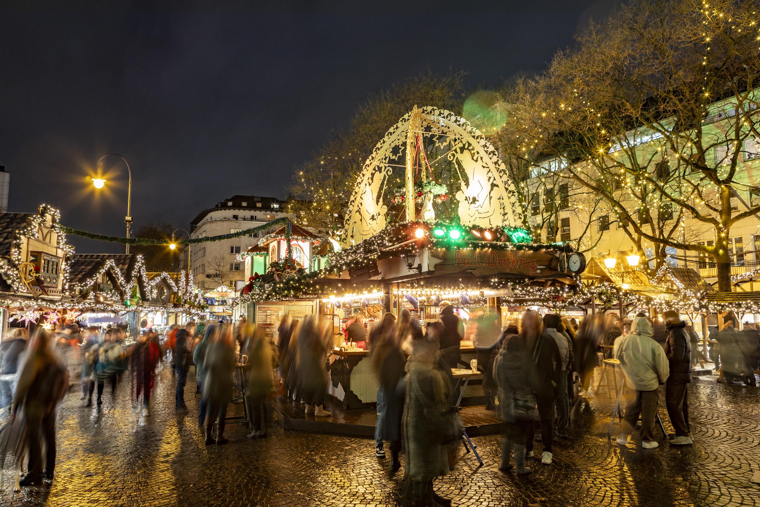 Village of St. Nicholas - Christmas Market in Cologne