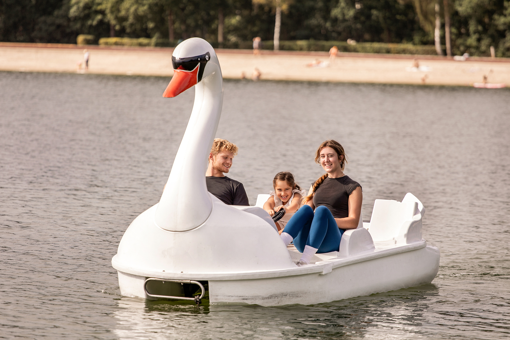 Tretbootverleih am Tankumsee