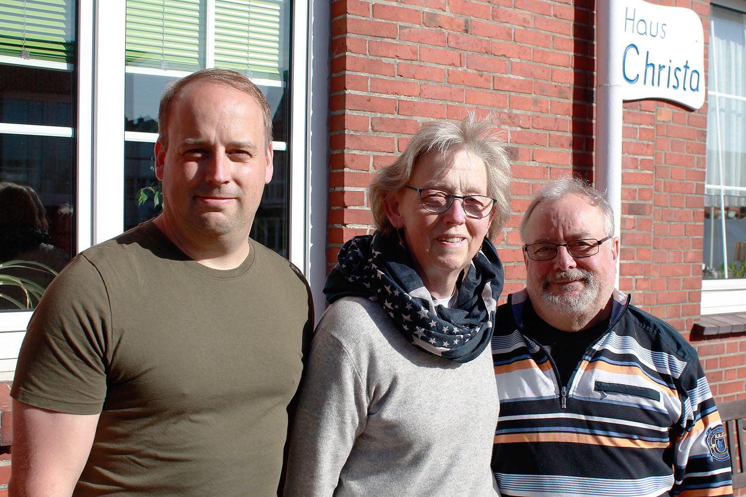 Sebastian, Christa und Ferdinand Niggemeier