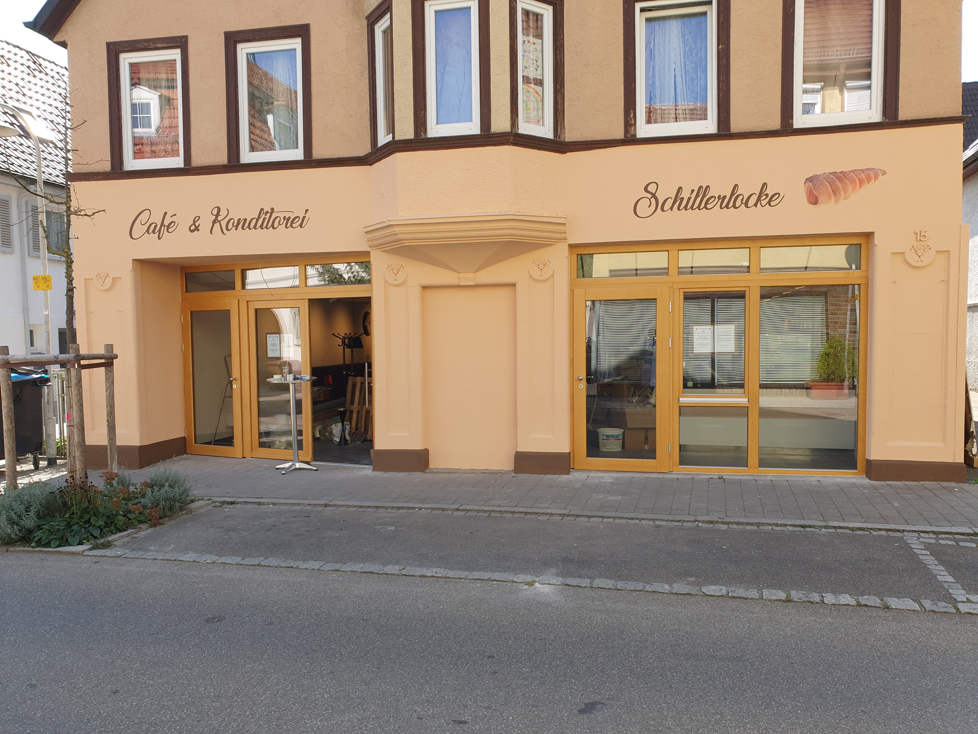 Außenbereich | Konditorei-Café Schillerlocke | Lauffen
