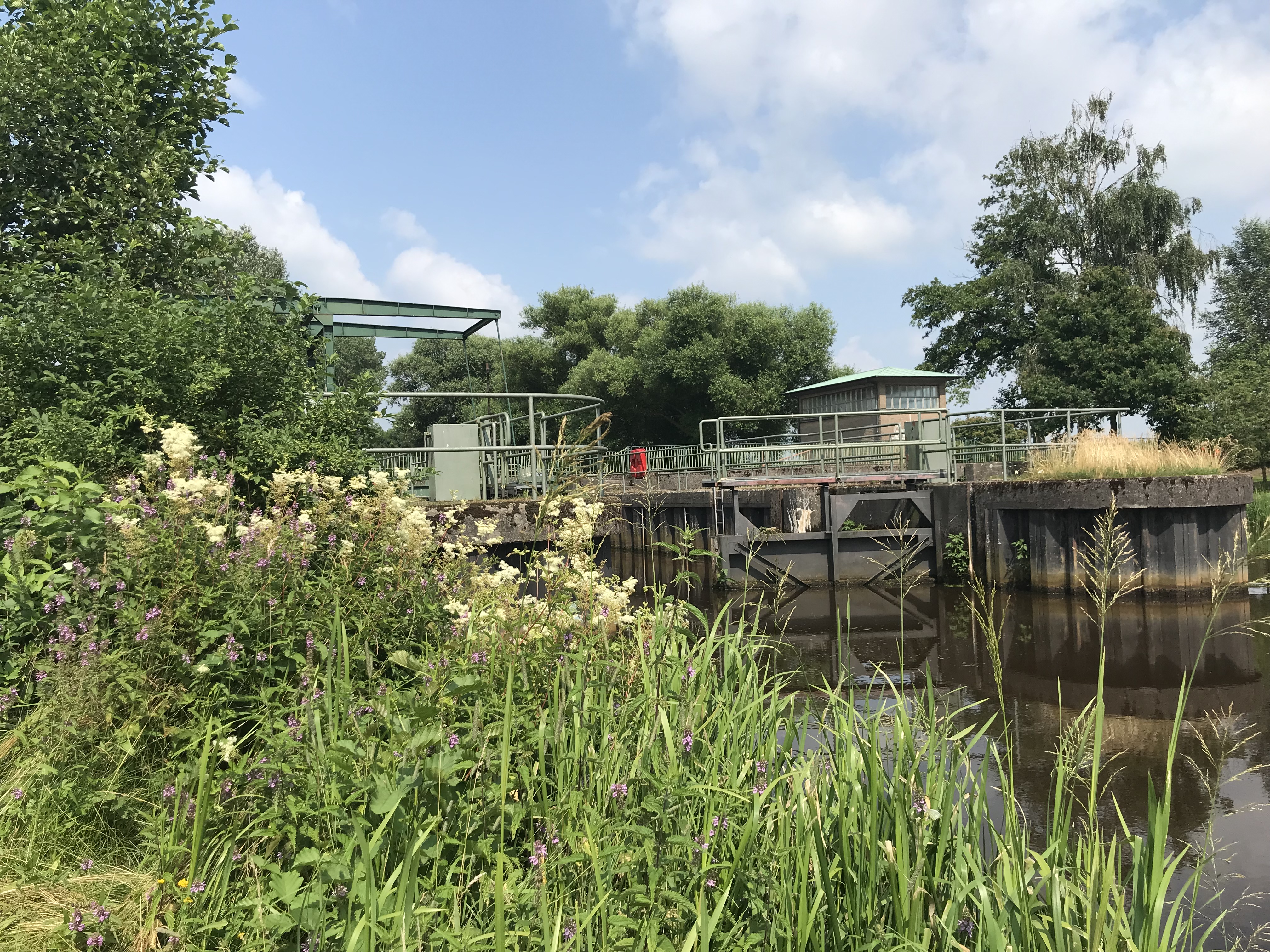 Schleuse und Hubbrücke Teufelsmoor