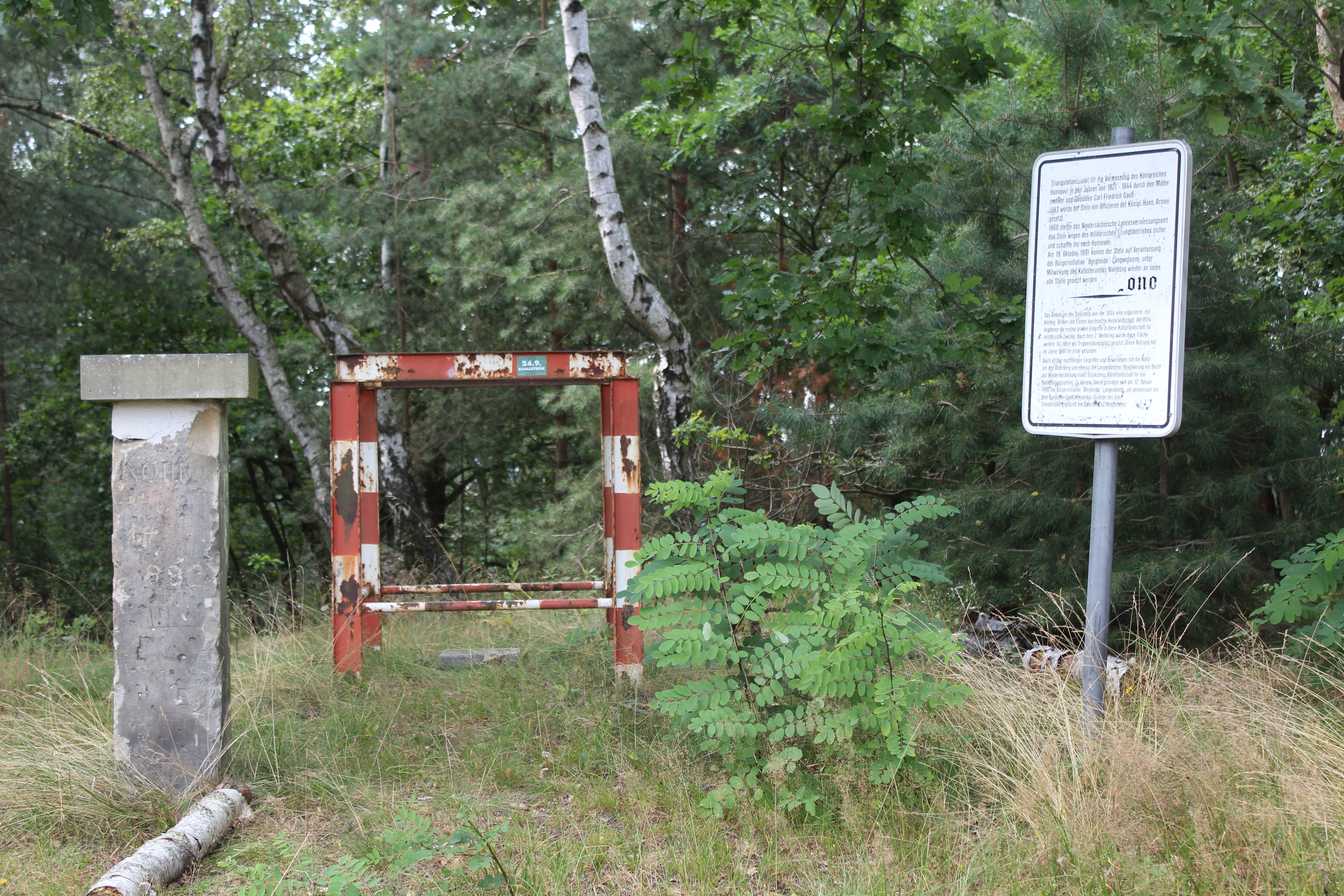Gaußstein Osterberg