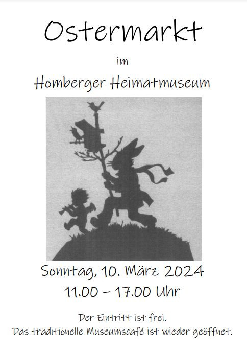 Ostermarkt im Homberger Heimatmuseum