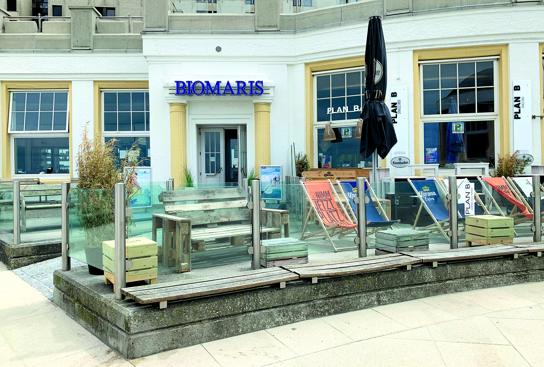 BIOMARIS Shop mit Kosmetikstudio in der Kurhalle am Meer