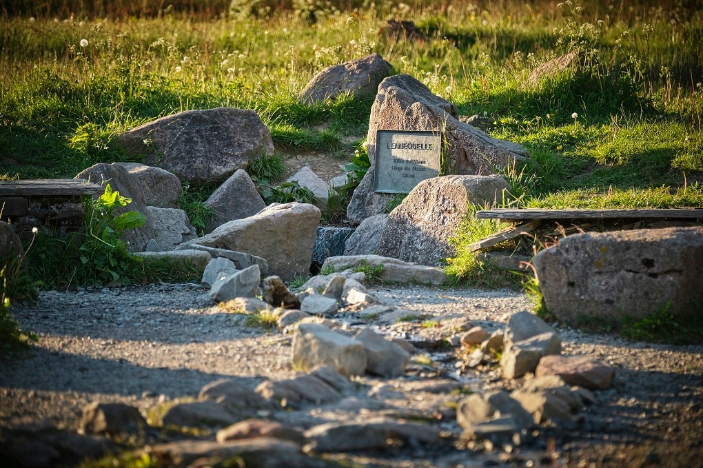 Lennequelle auf dem Kahler Asten am Rothaarsteig