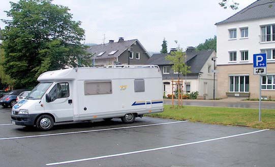 Wohnmobilstellplatz Volksbankarena-Sauerlandhalle, Lennestadt