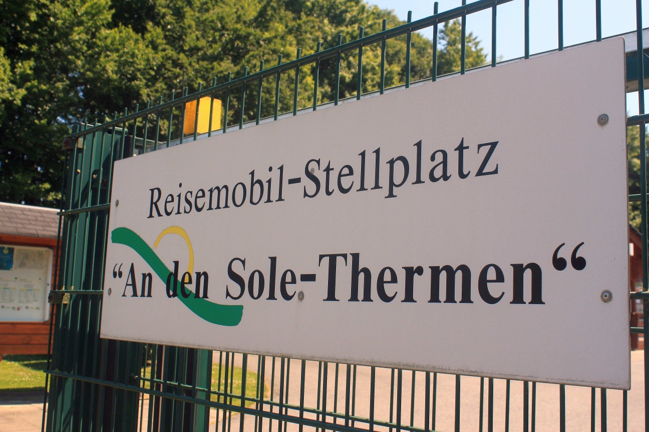 Wohnmobilplatz An den Sole-Thermen, Erwitte