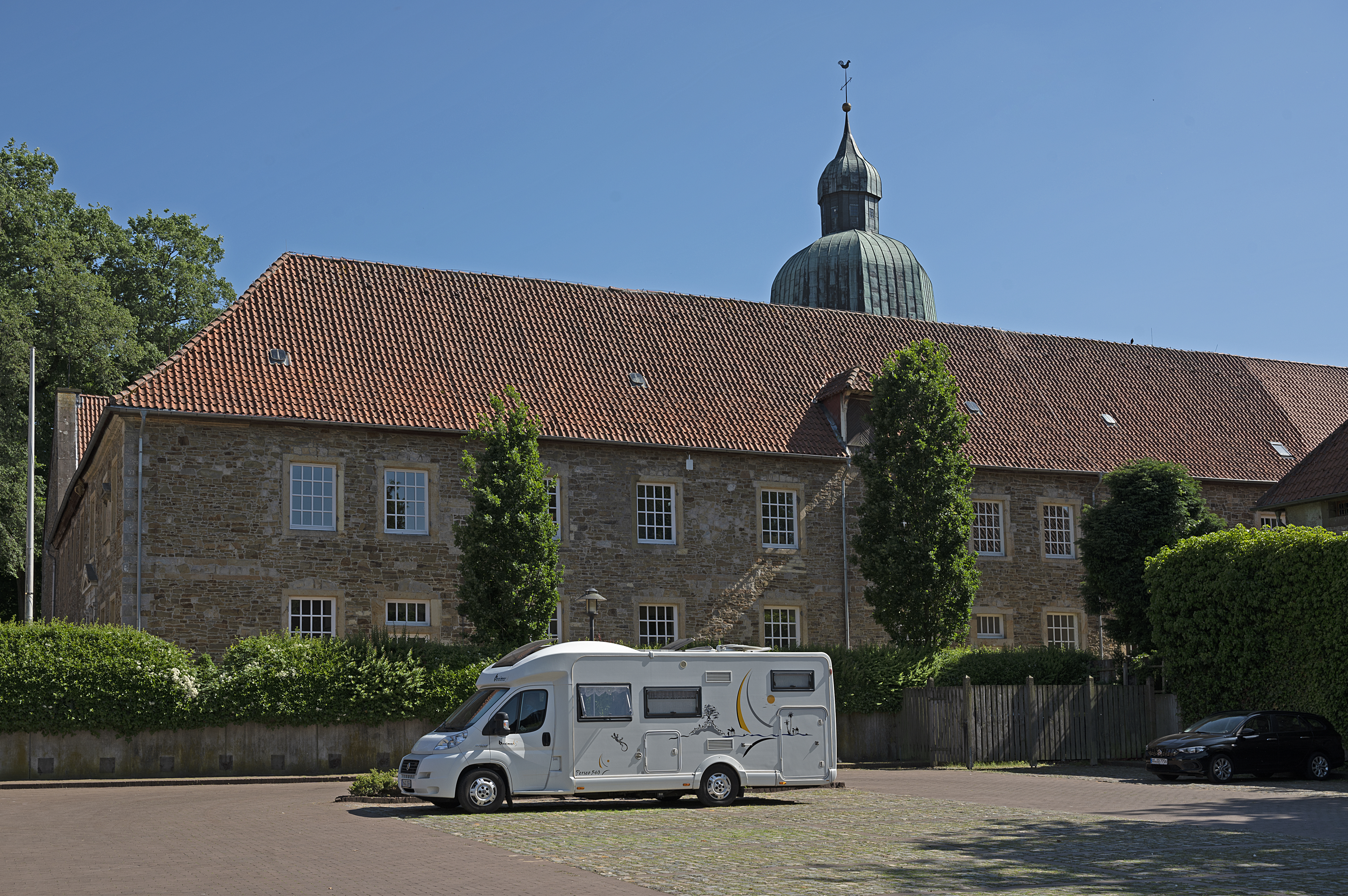 Wohnmobilstellplatz am Schlossparkplatz Fürstenau