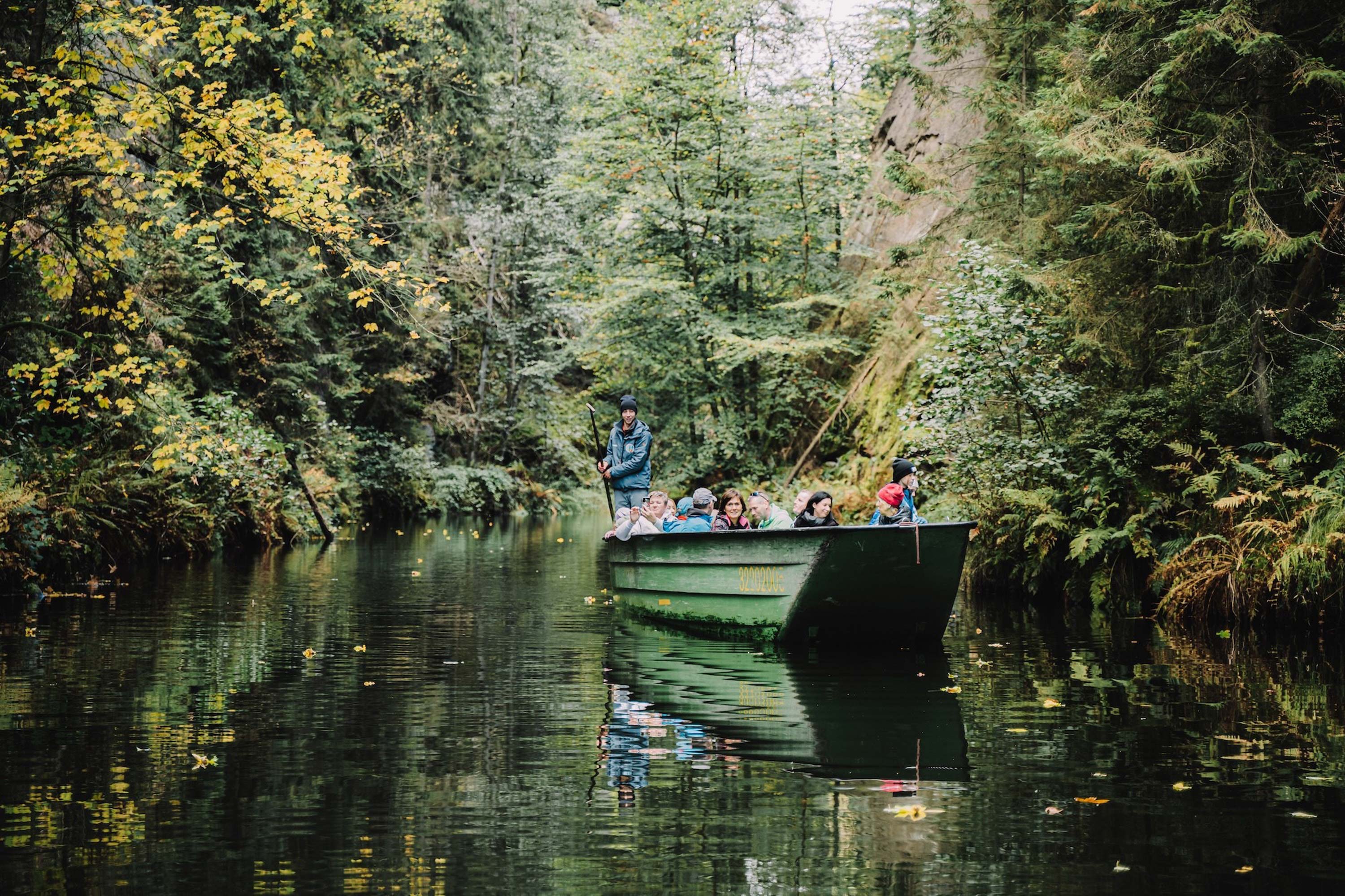 Wilde und Stille Klamm (Divoká soutěska, Tschechien) – Motiv