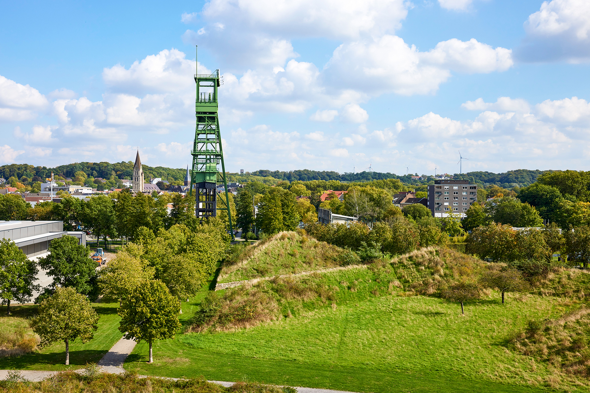 Erin- Fördergerüst Schacht 7, Castrop-Rauxel<br>