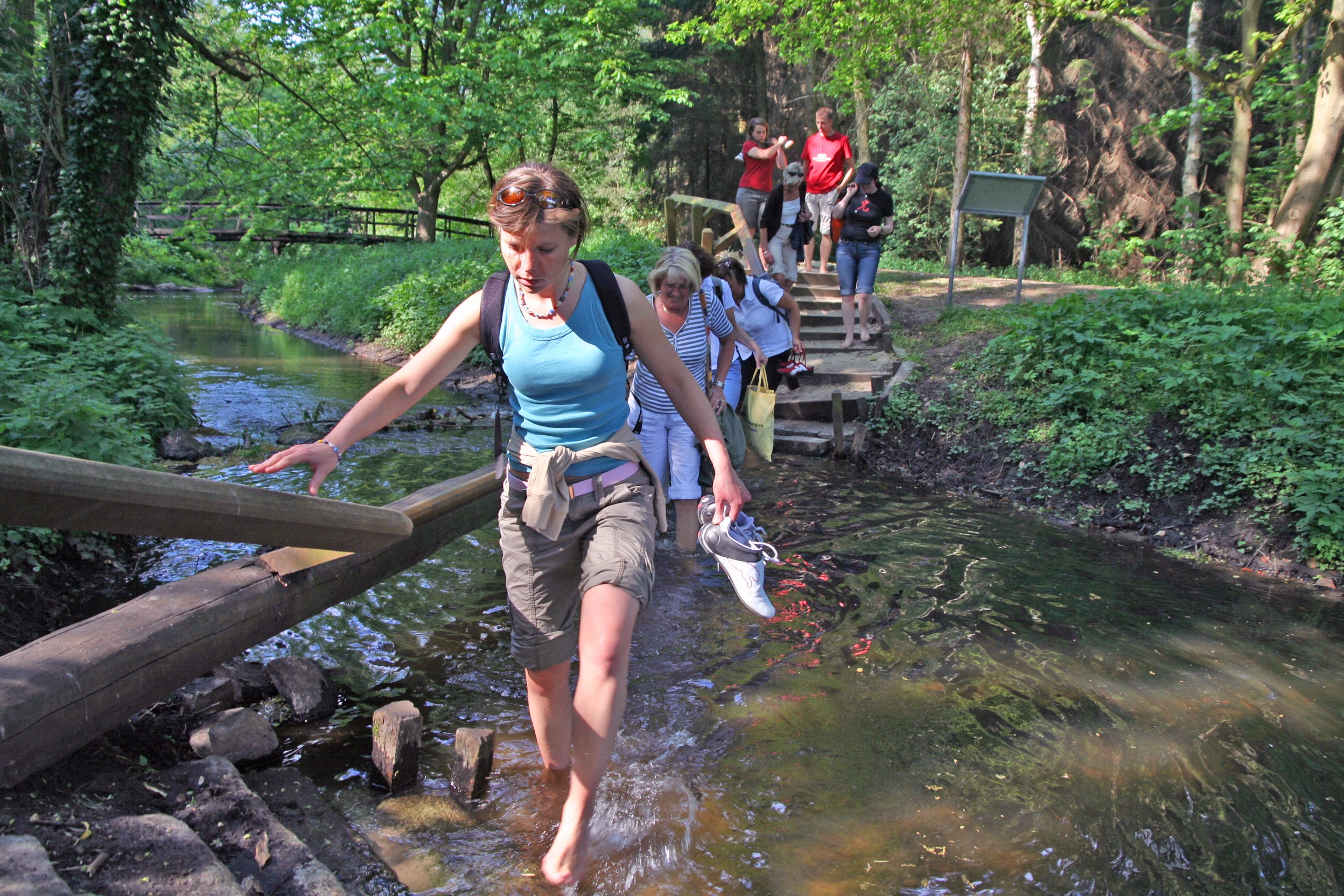 Vierhundert-Wasser-Barfuß-Pfad