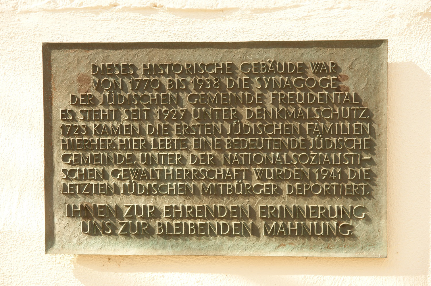 PKC - ehem. Synagoge in Freudental