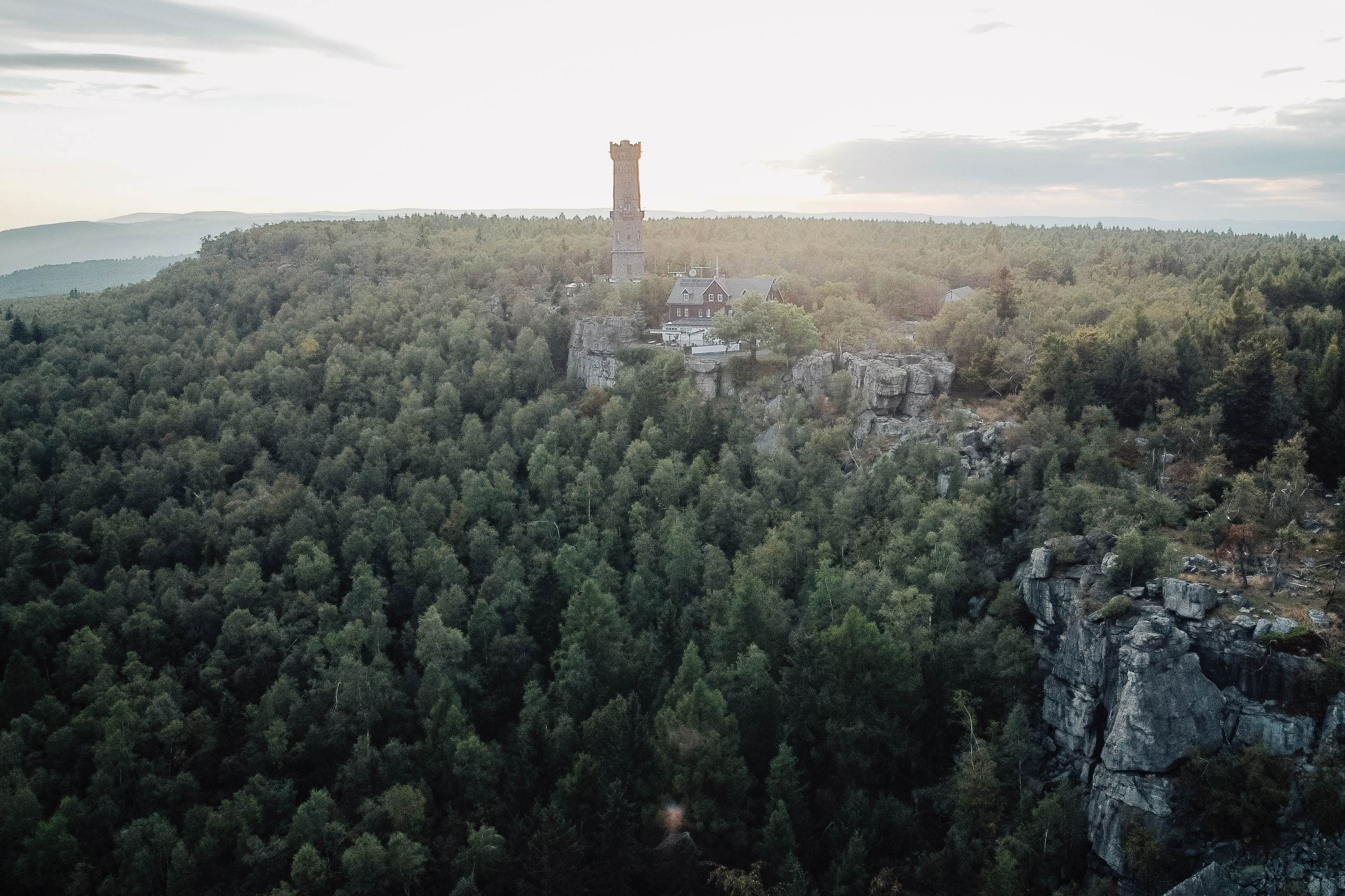 Hoher Schneeberg (Děčínský Sněžník, Tschechien)