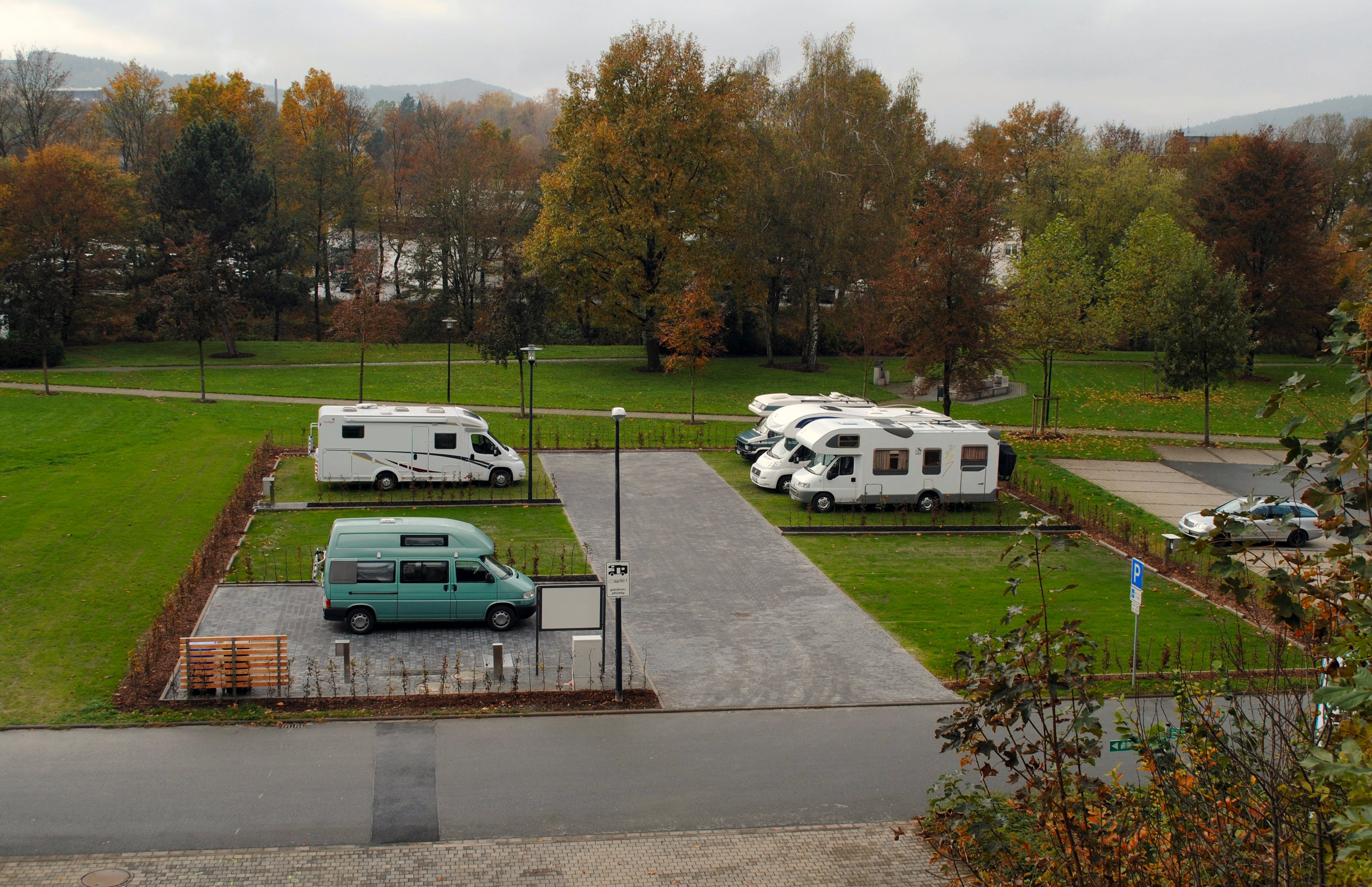 Wohnmobilstellplätze am AquaOlsberg, Olsberg