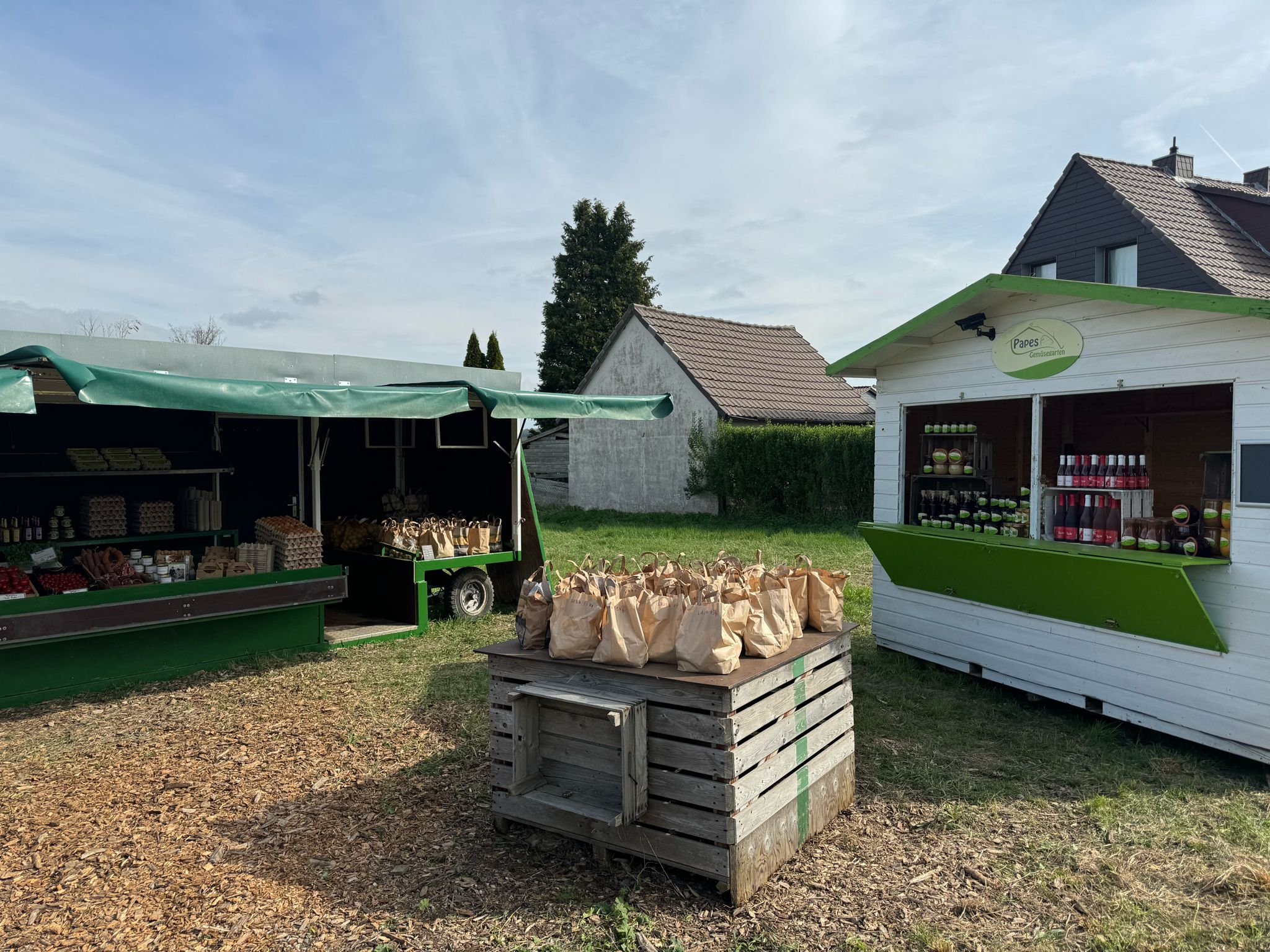 Verkaufsstand Sickte - Papes Gemüsegarten