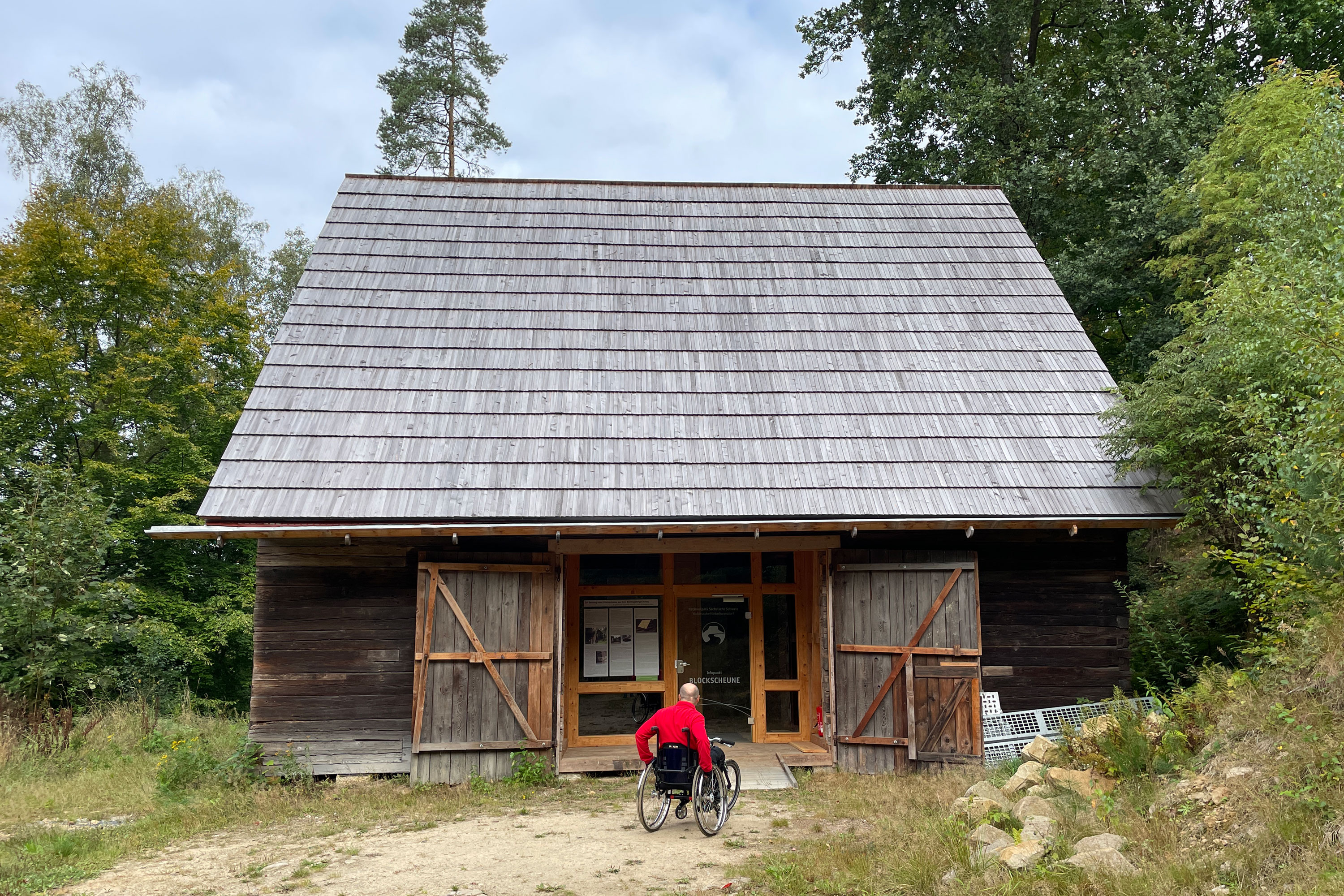 Blockscheune Nationalpark Infostelle
