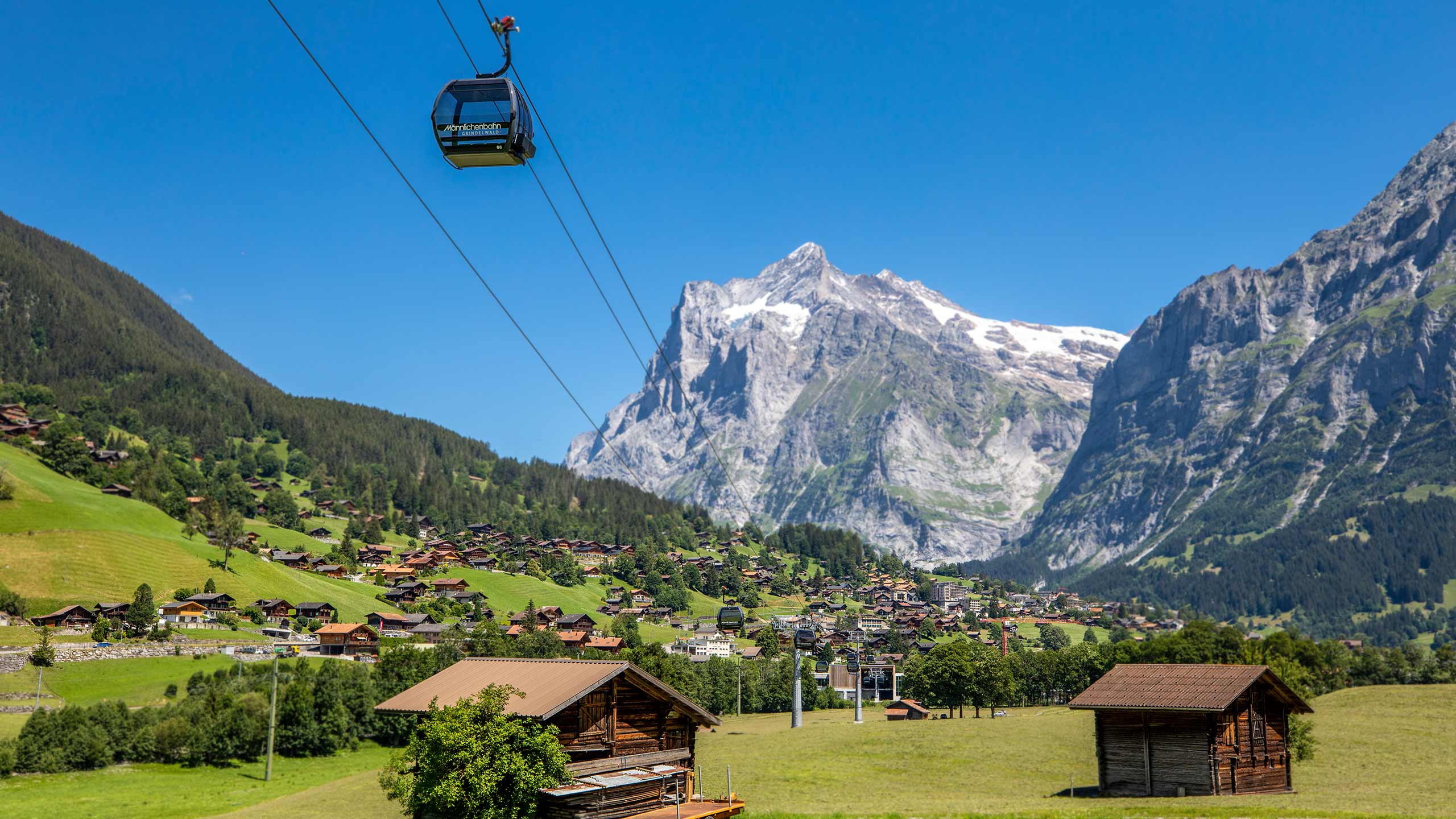 Grindelwald-Männlichen GGM Gondola Cable Car