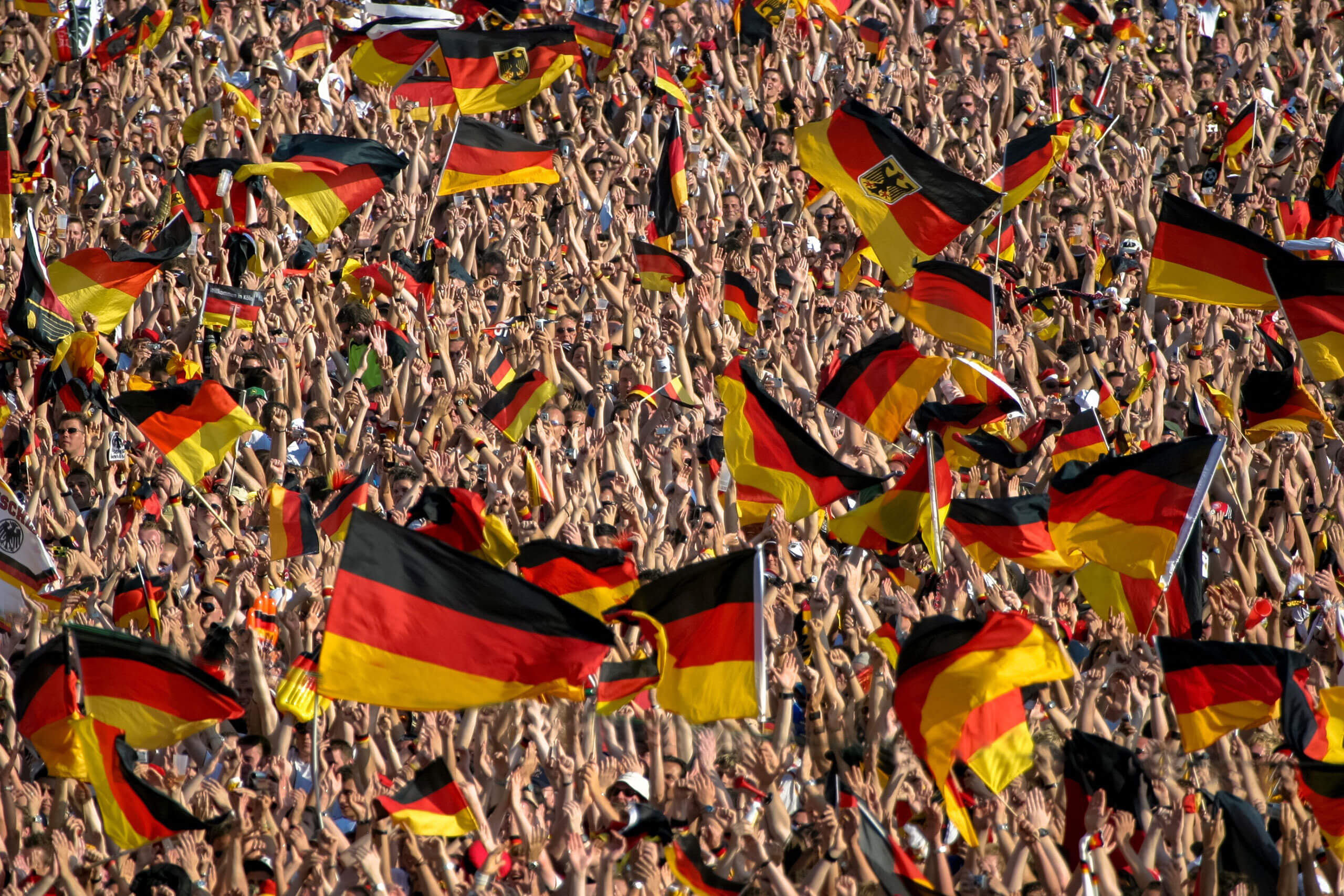 Public Viewing  in der Wandelhalle