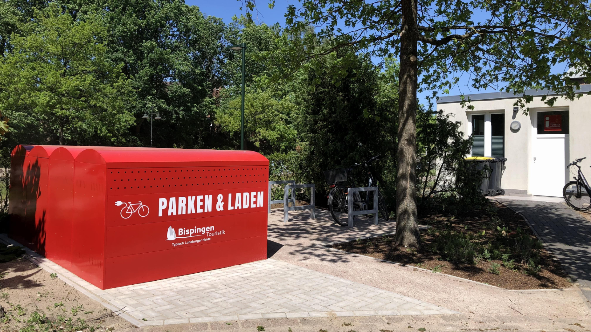 Fahrradboxen - Fahrräder „Parken und Laden“
