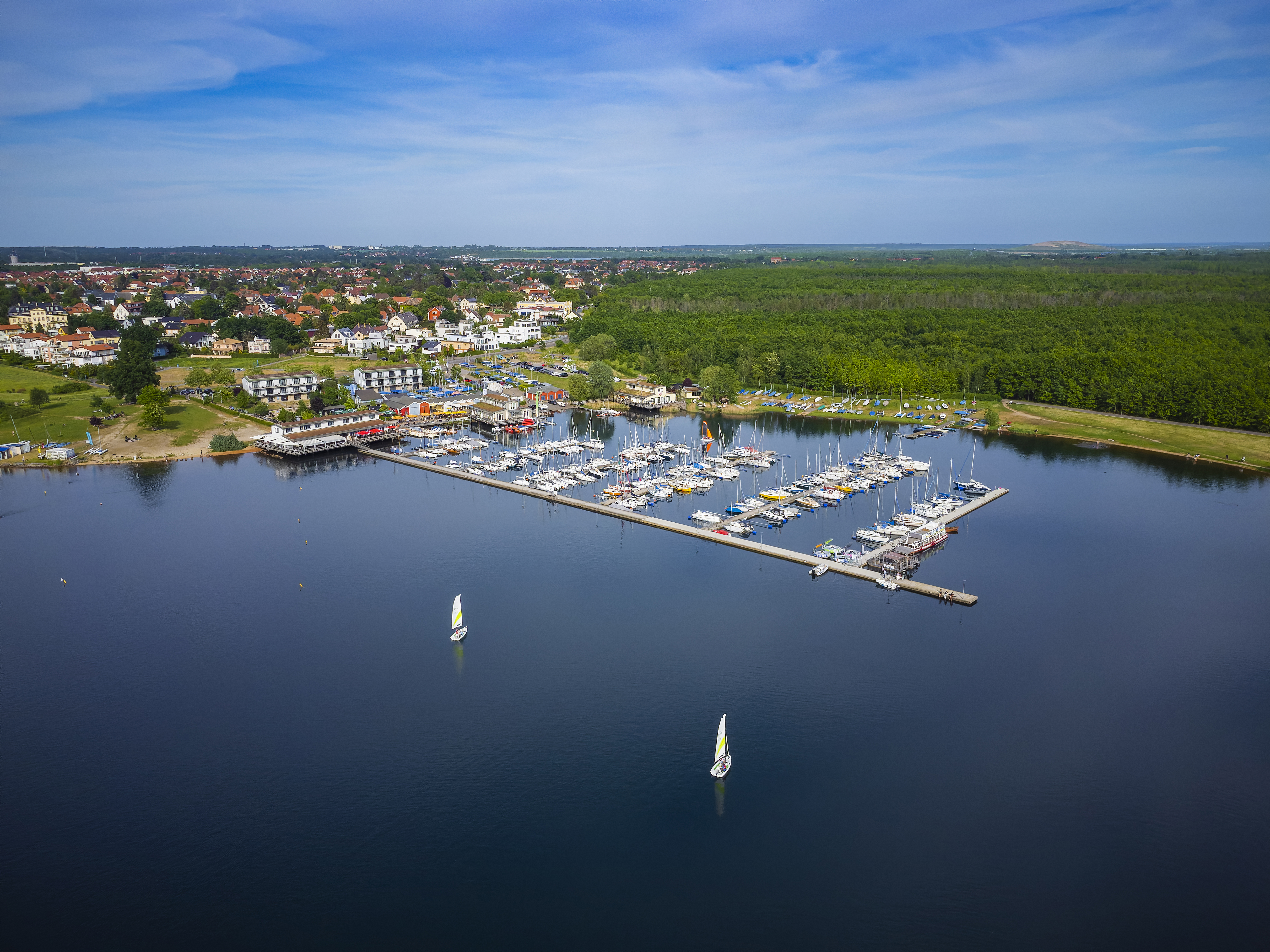 Pier 1 am Cospudener See – Motiv