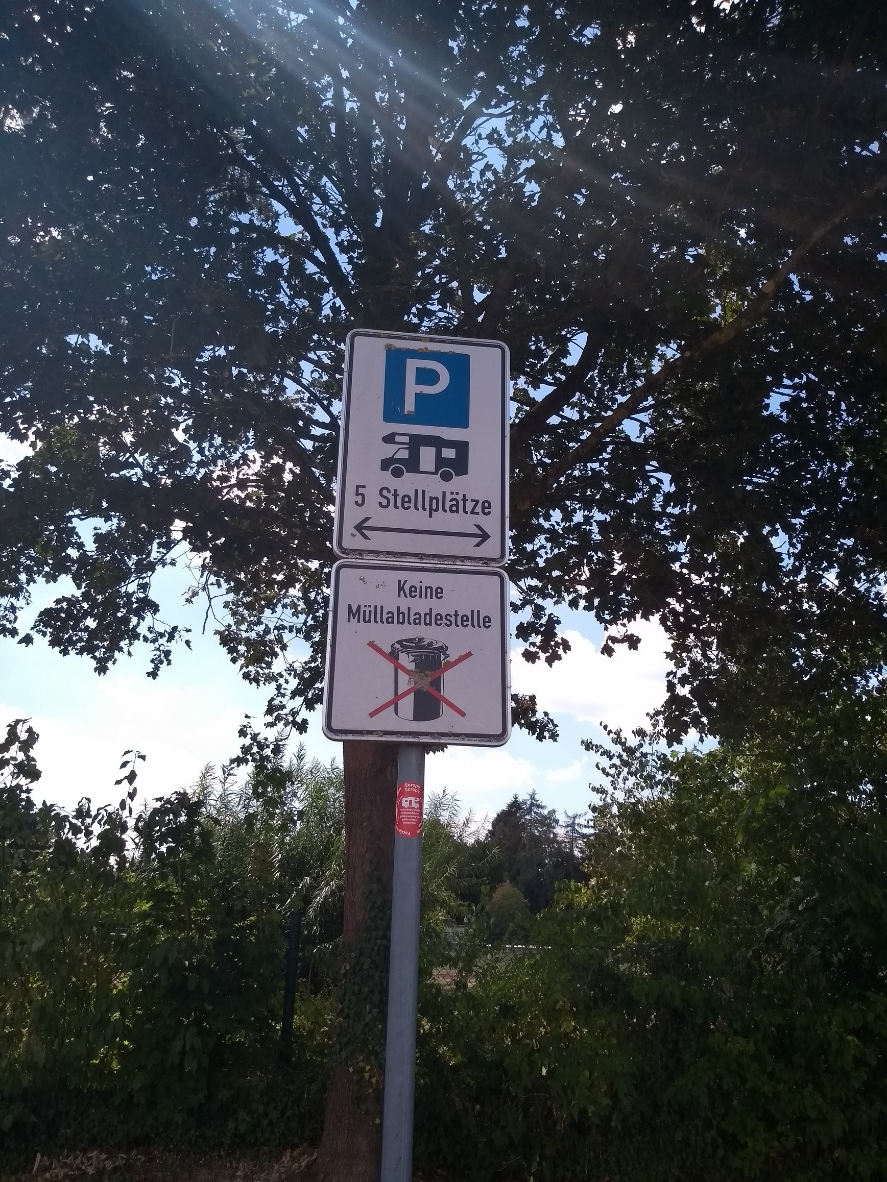 Wohnmobilstellplatz Dammweg, Warstein