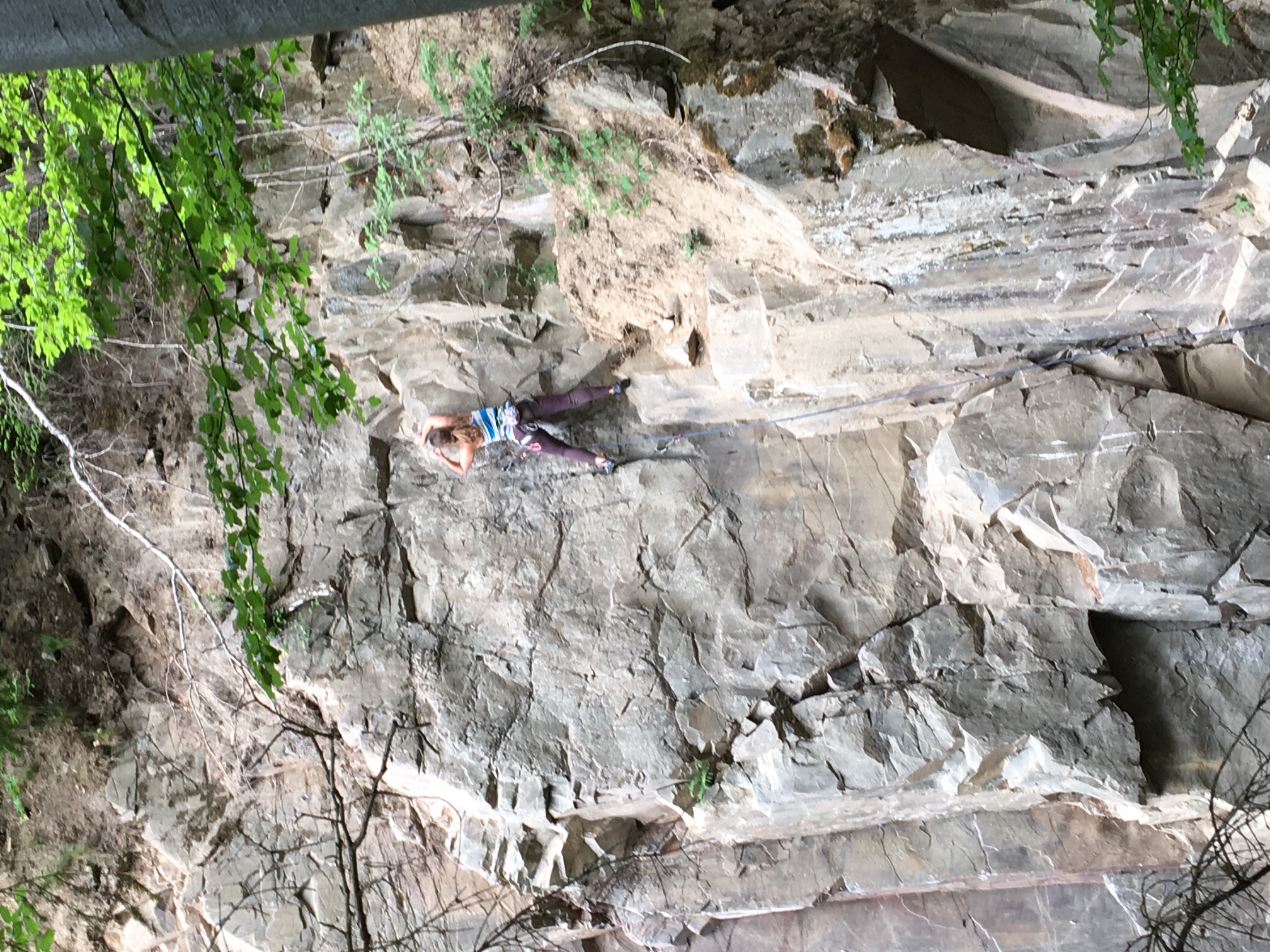 Klettergebiet Steinbruch an der Sösetalsperre