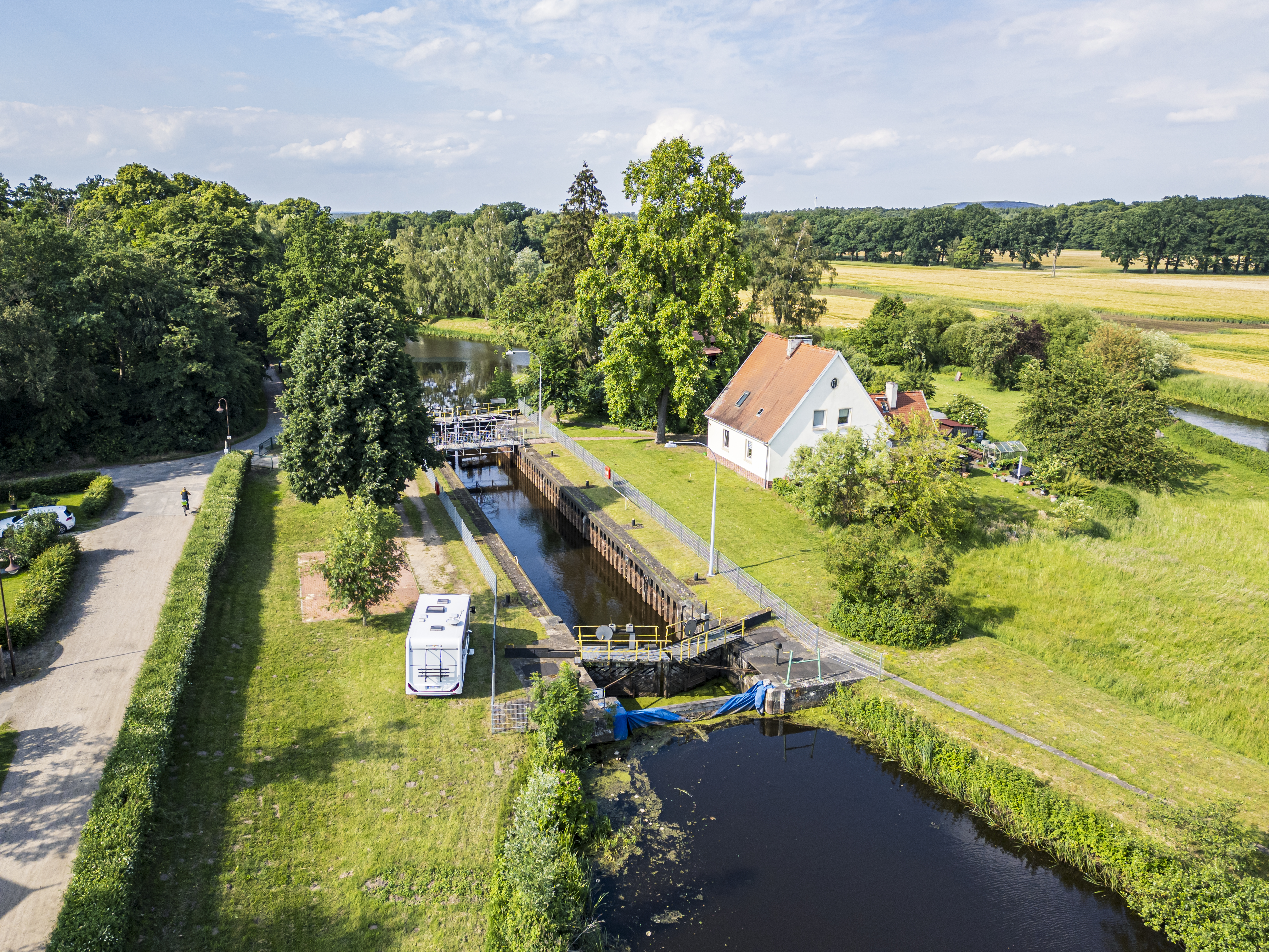 Ilmenau-Schleuse bei Bardowick