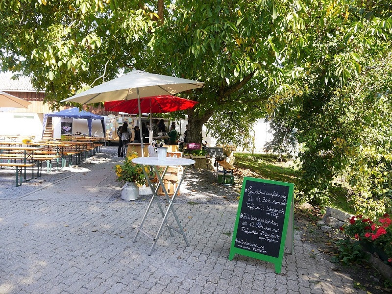 Außenbereich Biohofladen