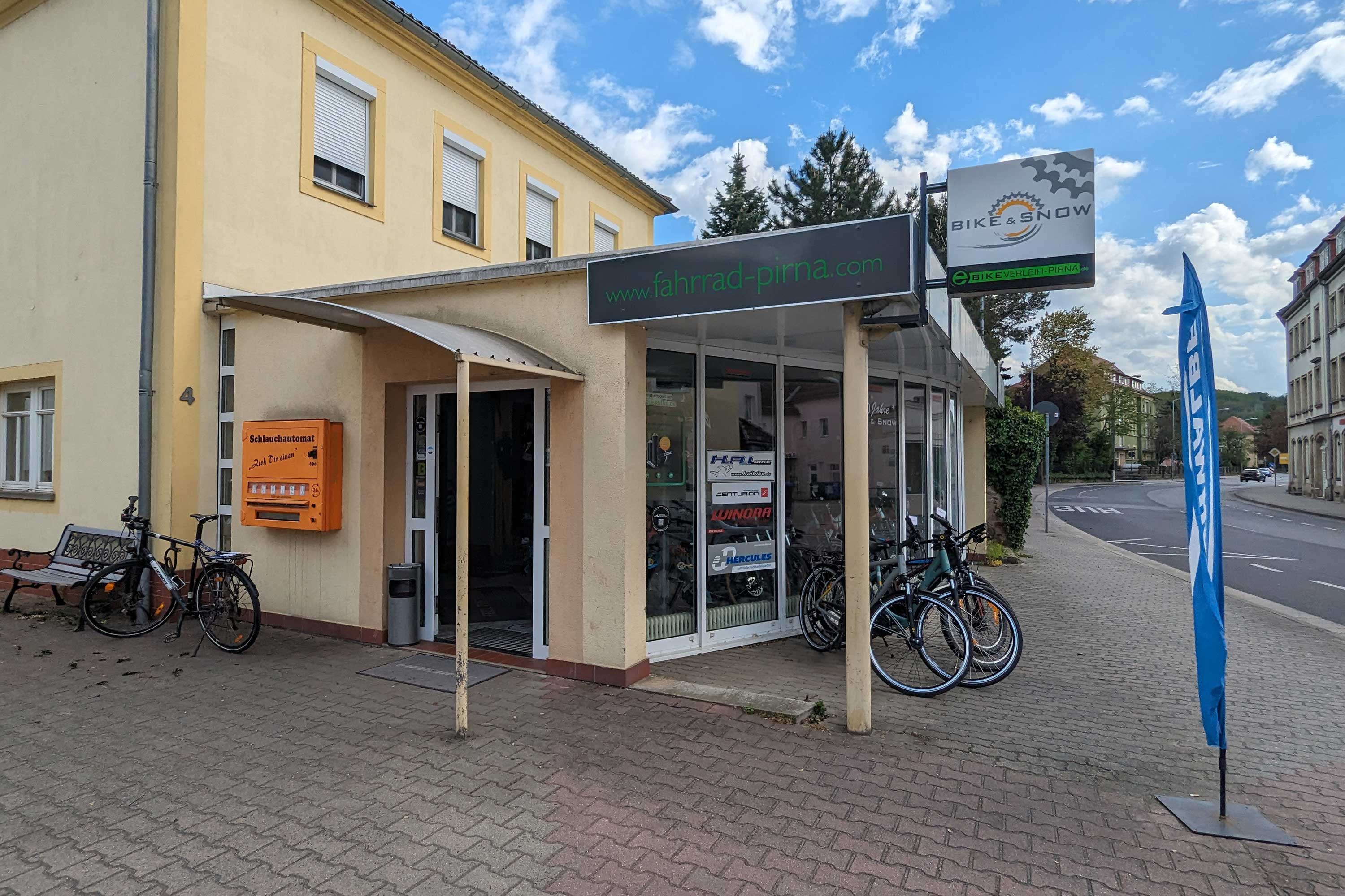 Fahrrad- & E-Bike Verleih Bike & Snow Pirna
