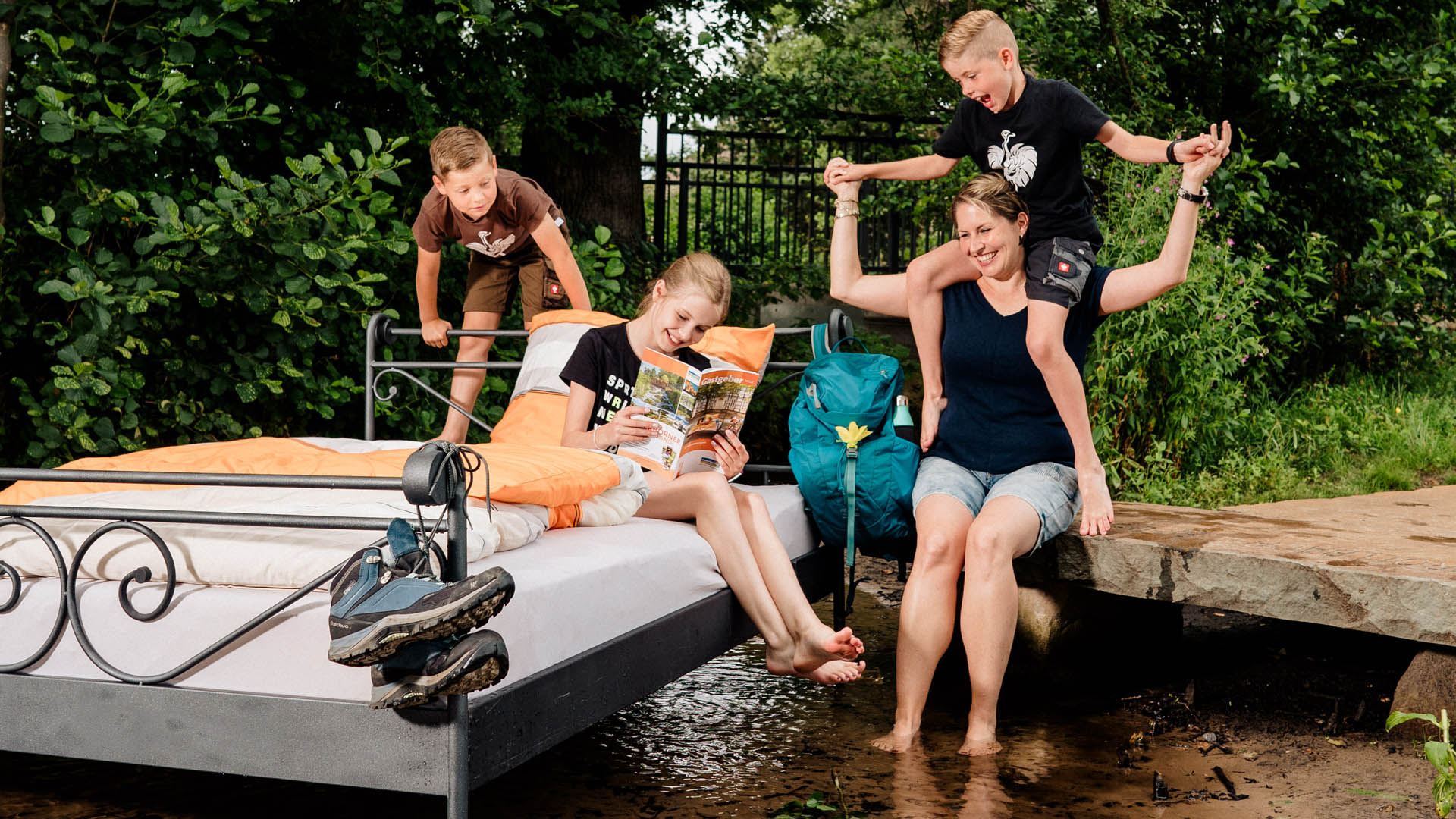 Campingplatz Apelhof mit Wohnmobilstellplätzen, Hövelhof
