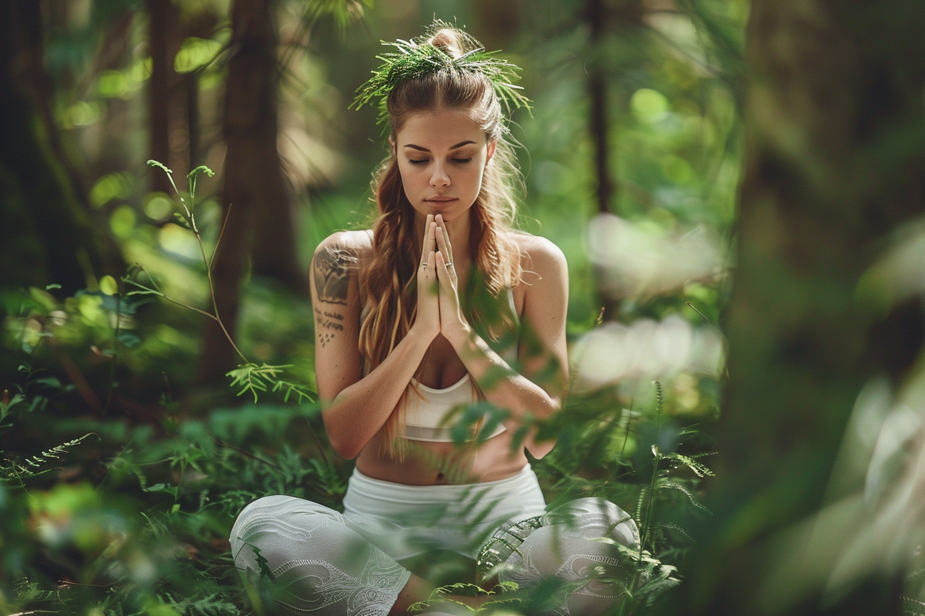 Yoga – Wandern in der Sächsischen Schweiz – Motiv